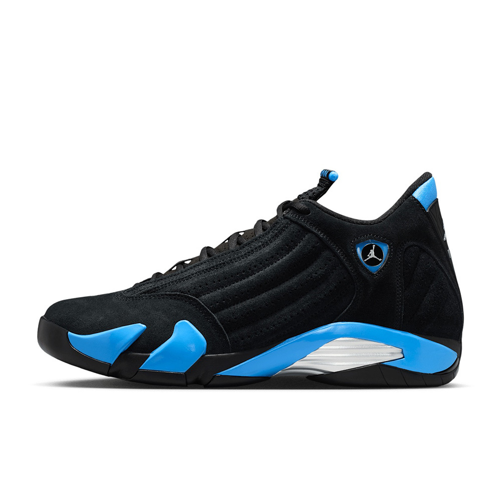 Nike Air Jordan 14 Retro Black University Blue 2026 黑藍 拼接 氣墊 包覆 休閒鞋 運動鞋 男鞋 487471-007
