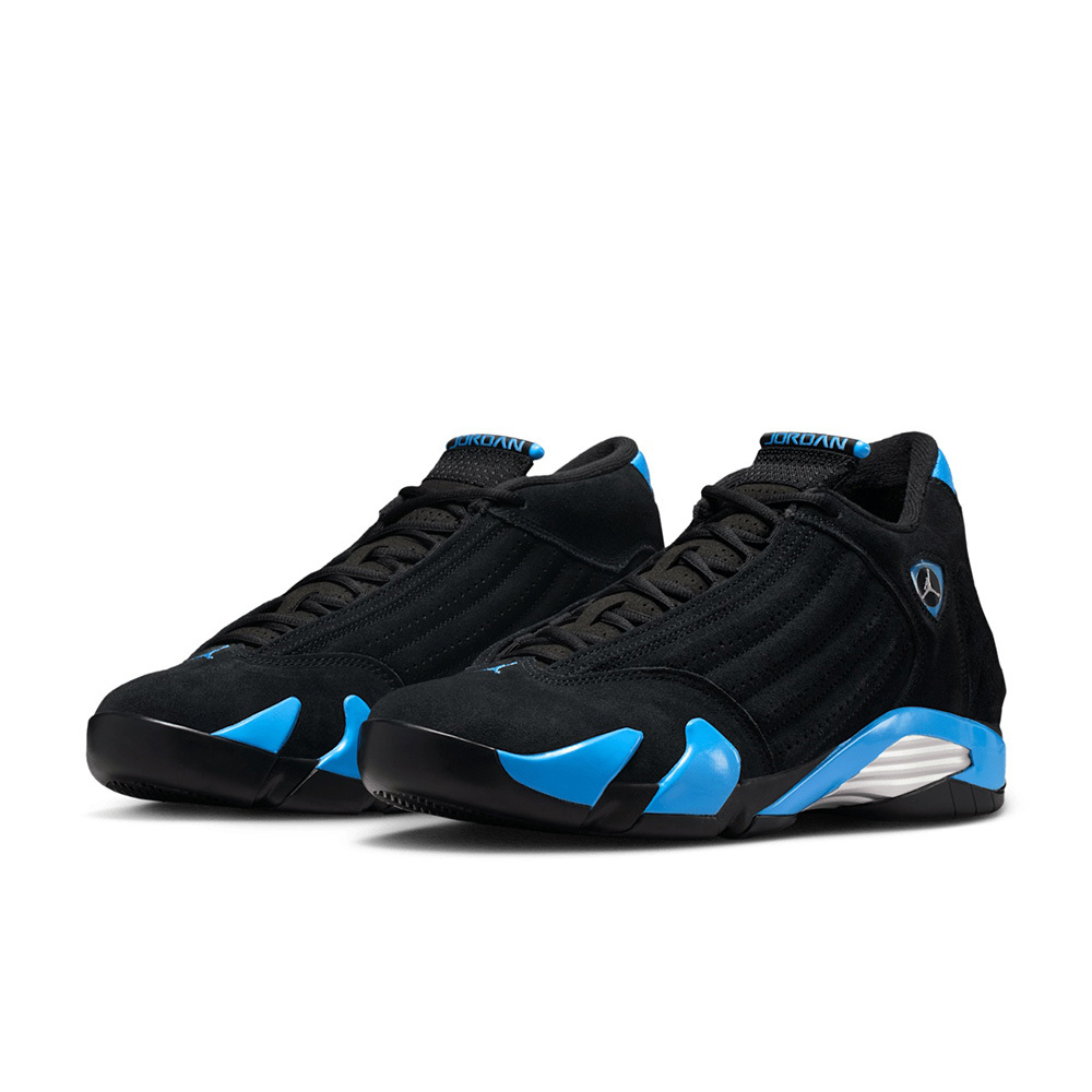 Nike Air Jordan 14 Retro Black University Blue 2026 黑藍 拼接 氣墊 包覆 休閒鞋 運動鞋 男鞋 487471-007