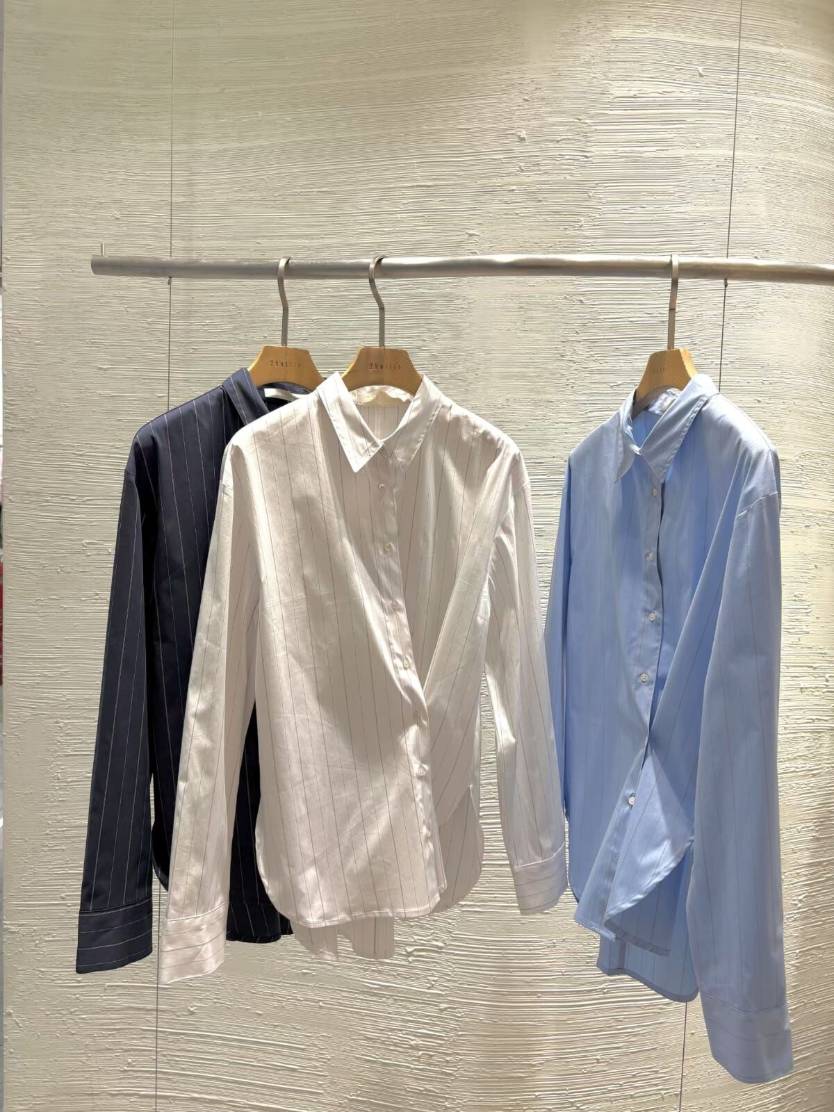 2B6010 正式經典條紋恤衫