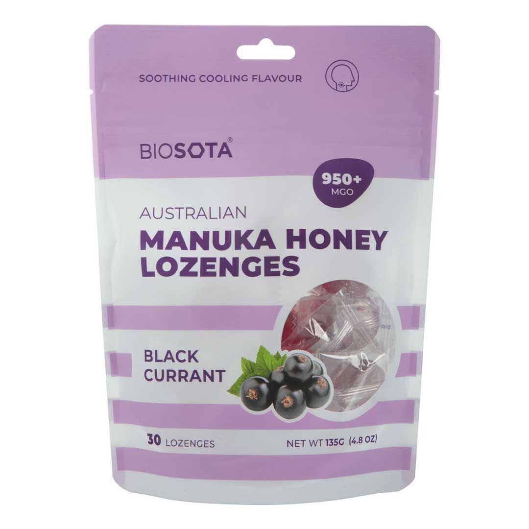 AUS-FFG0316-002 Manuka HoneyLozenges(Blackcurrant)MGO950+ 30/pack (A2)