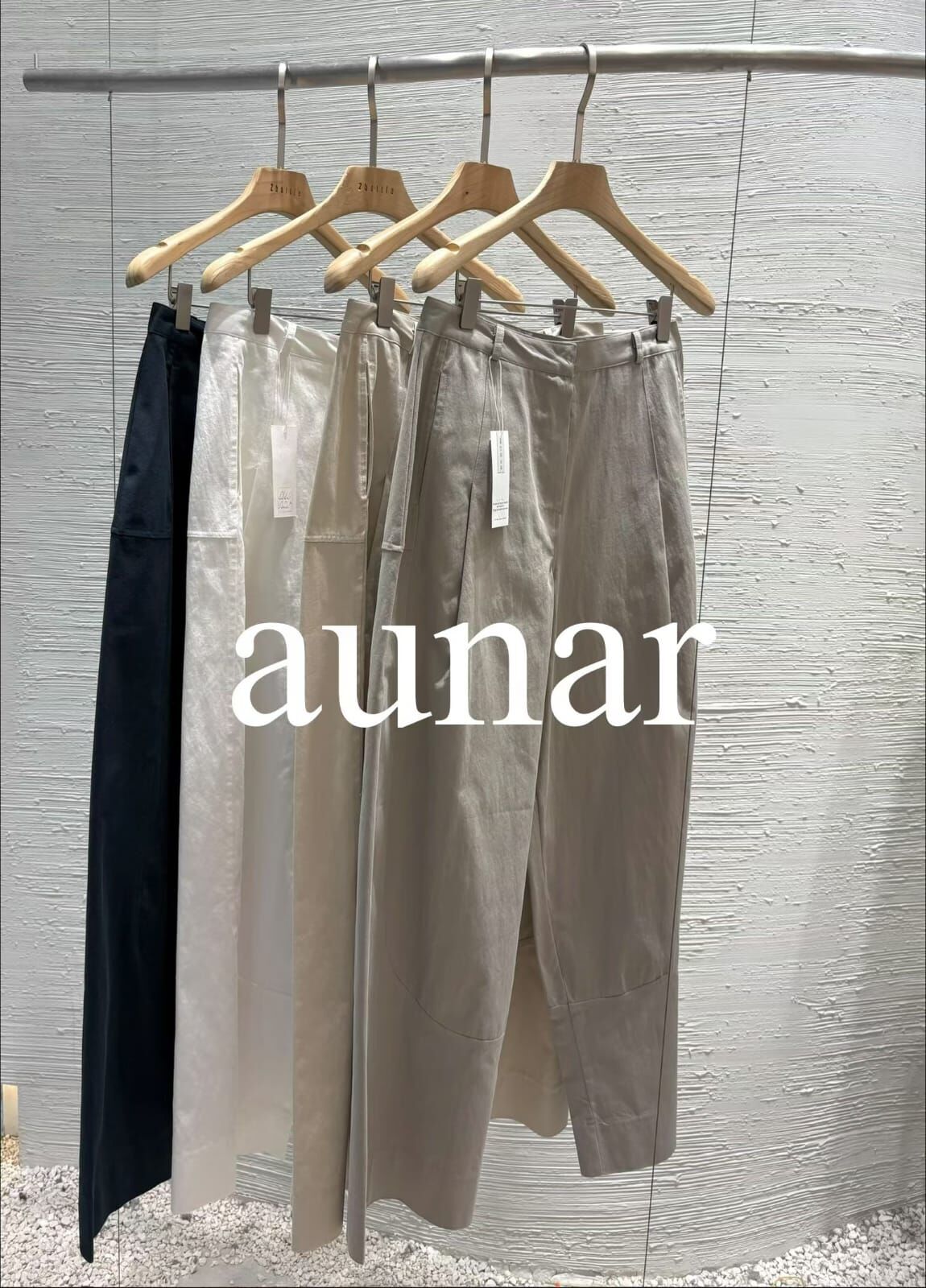 2B6012 弧線棉質蘿蔔長褲