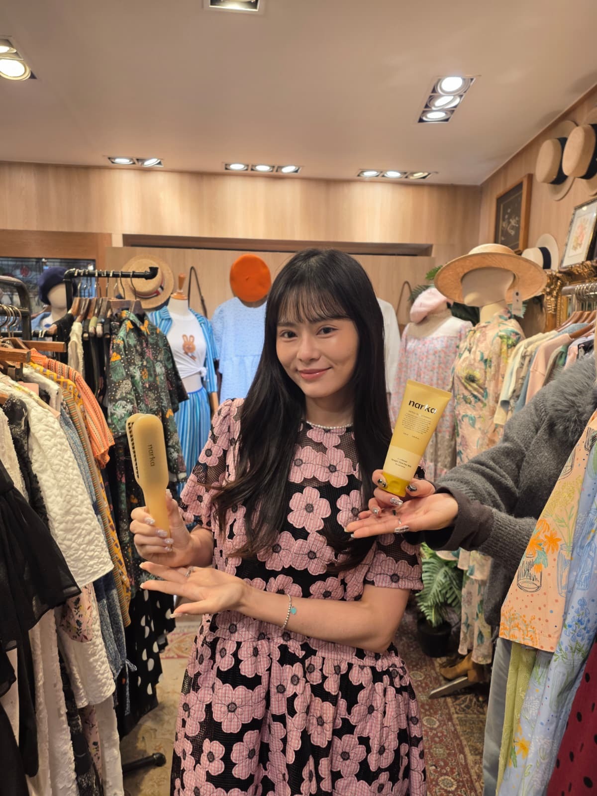 🫒Olive Young - Narka Straight Slick Hair Milk護髮套裝