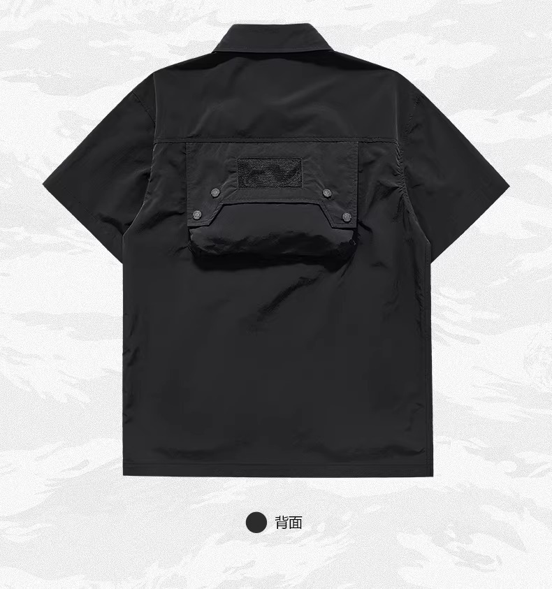 𝙏𝙀𝘾𝙃𝙒𝙀𝘼𝙍 機能工裝多口袋襯衫