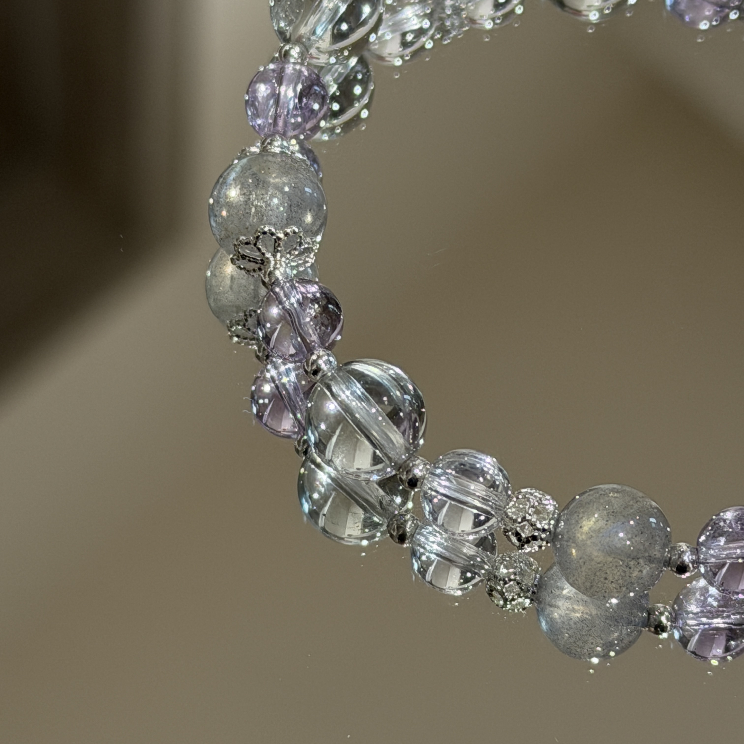 凝聚財富招貴人 | 歐若拉 | 綠水晶《彈力繩款式》