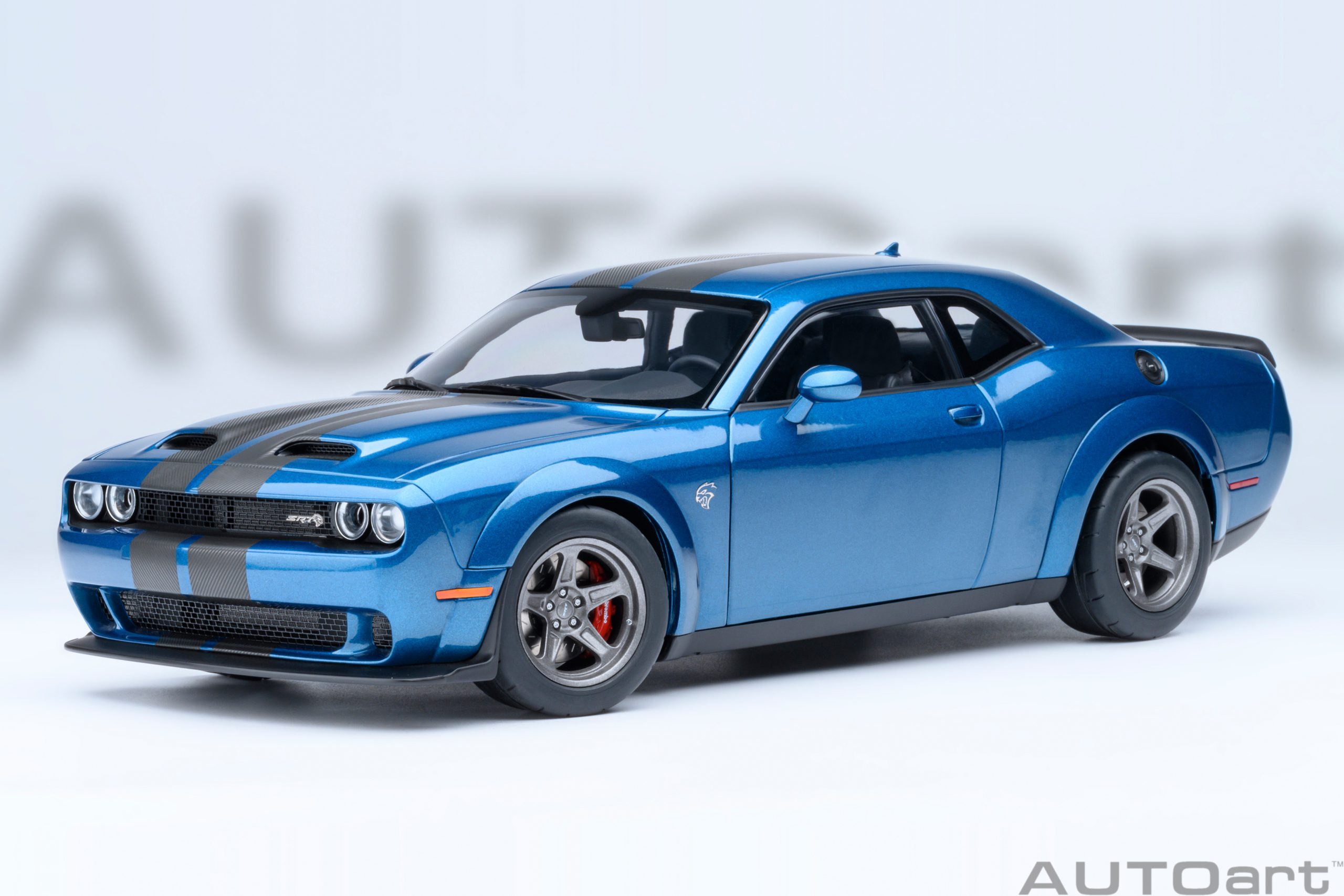 1/18 AUTOART Dodge Challenger SRT Superstock 2023 (Frostbite) (71767)