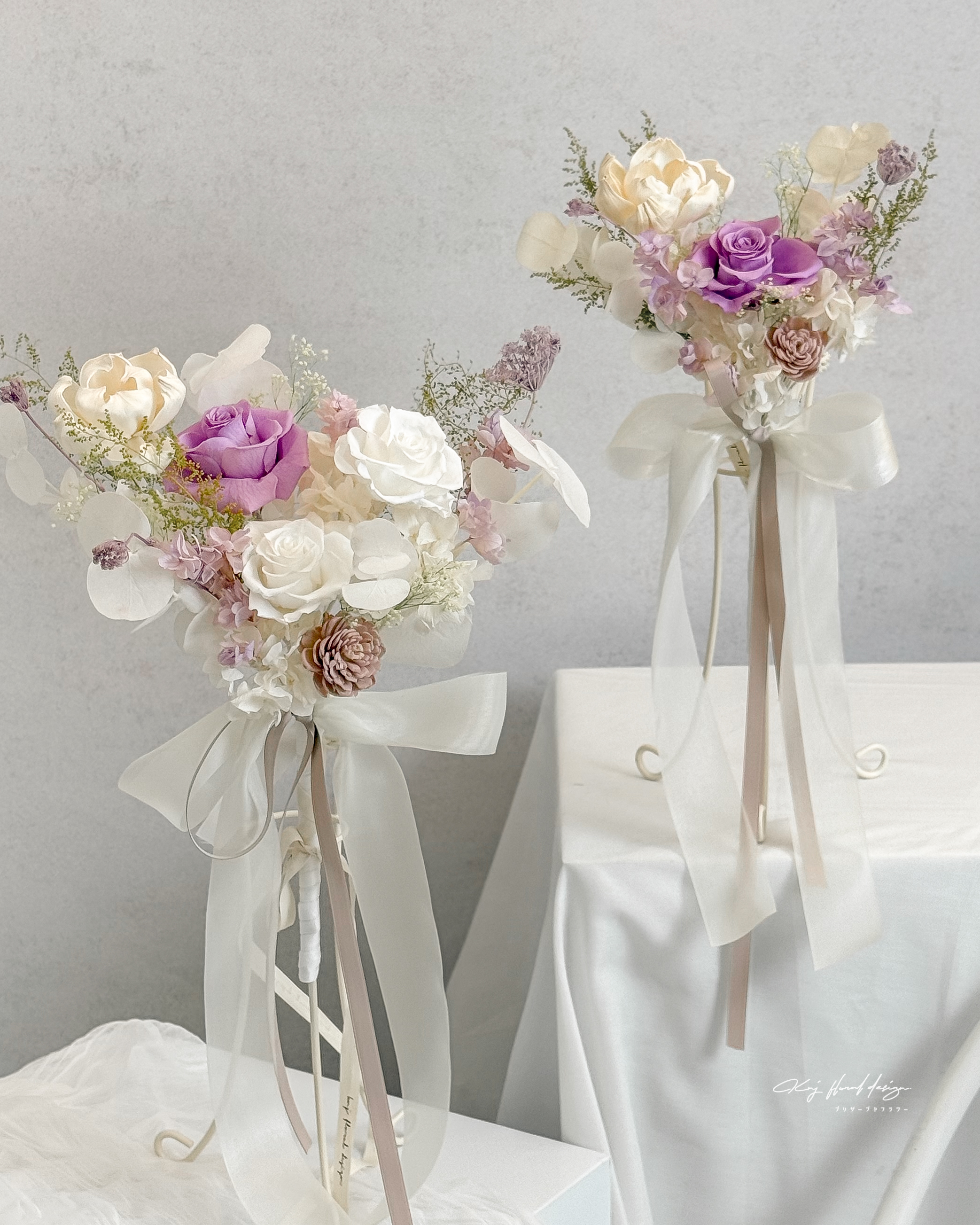 紫霧花園 · 永生玫瑰捧花