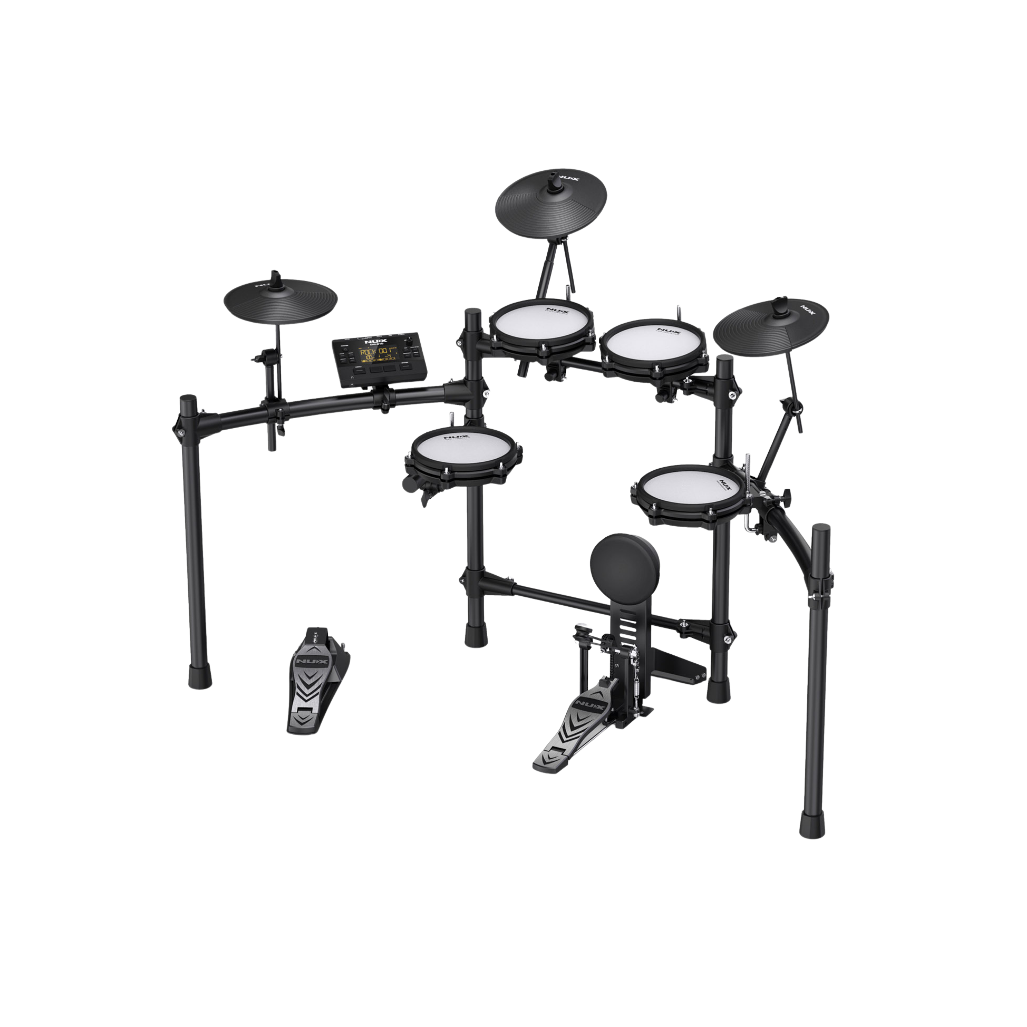 NUX NUX DM-210 Digital Drum 電子鼓 可透過藍芽連接手機播放音樂 附贈鼓椅 第 3 張圖片｜三峽鼓 / 打擊