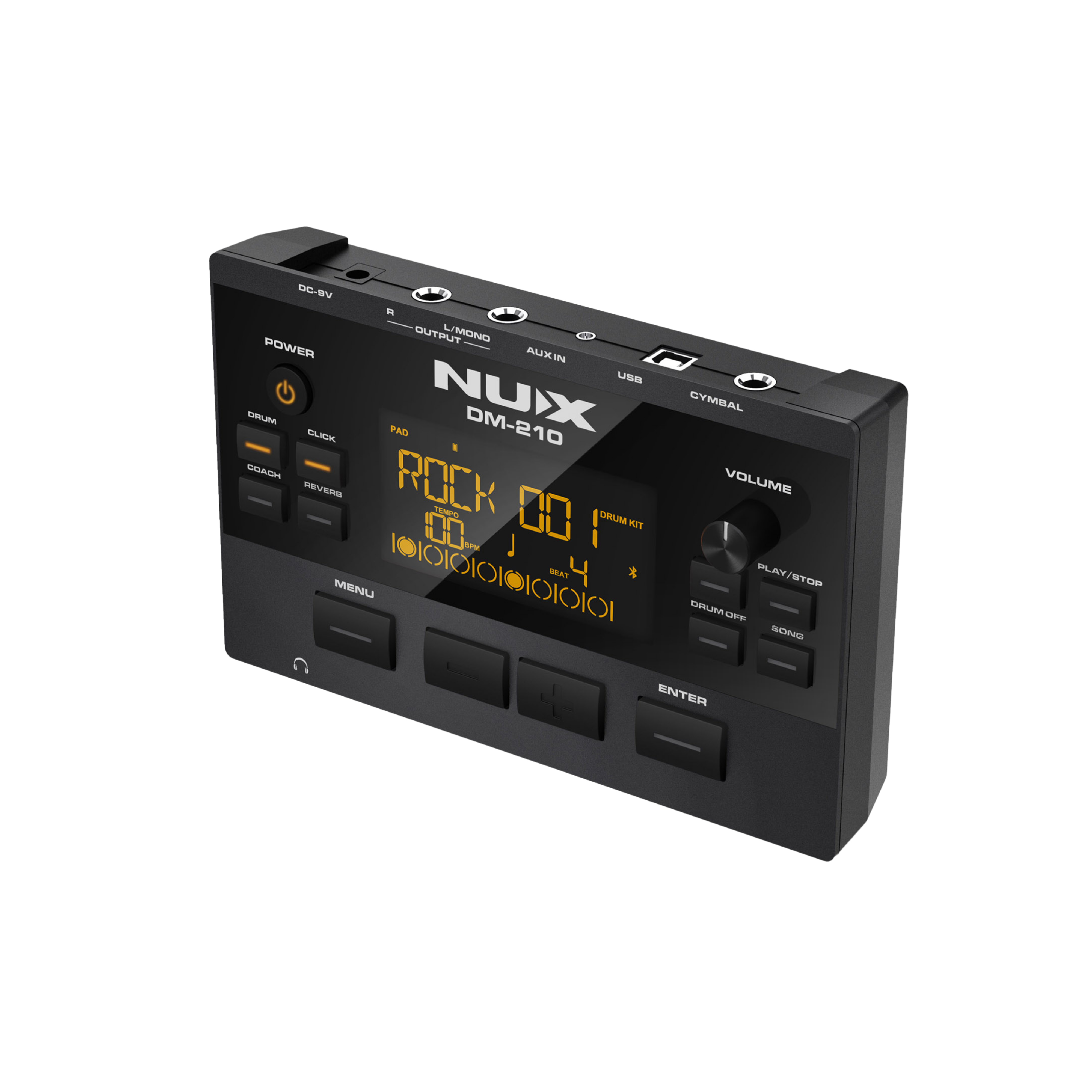 NUX NUX DM-210 Digital Drum 電子鼓 可透過藍芽連接手機播放音樂 附贈鼓椅 第 6 張圖片｜三峽鼓 / 打擊