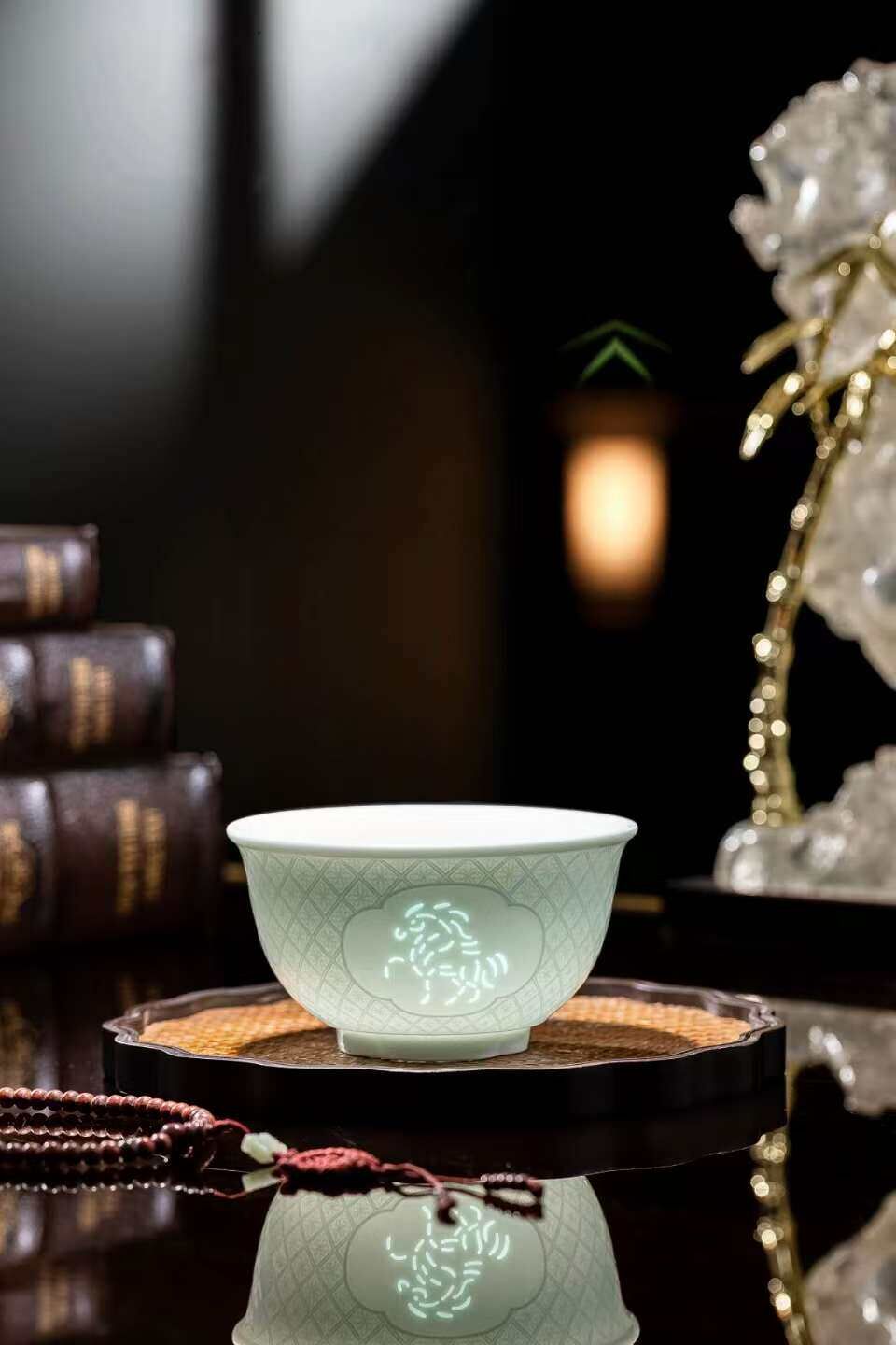 WQ031 I14 如意生肖碗（馬）