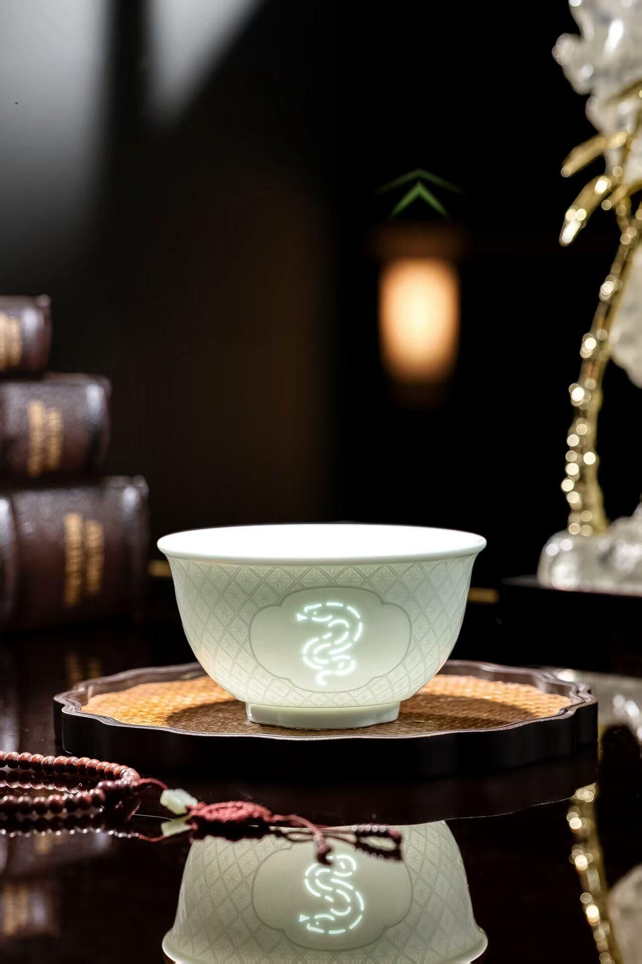 WQ030 H14 如意生肖碗（蛇）