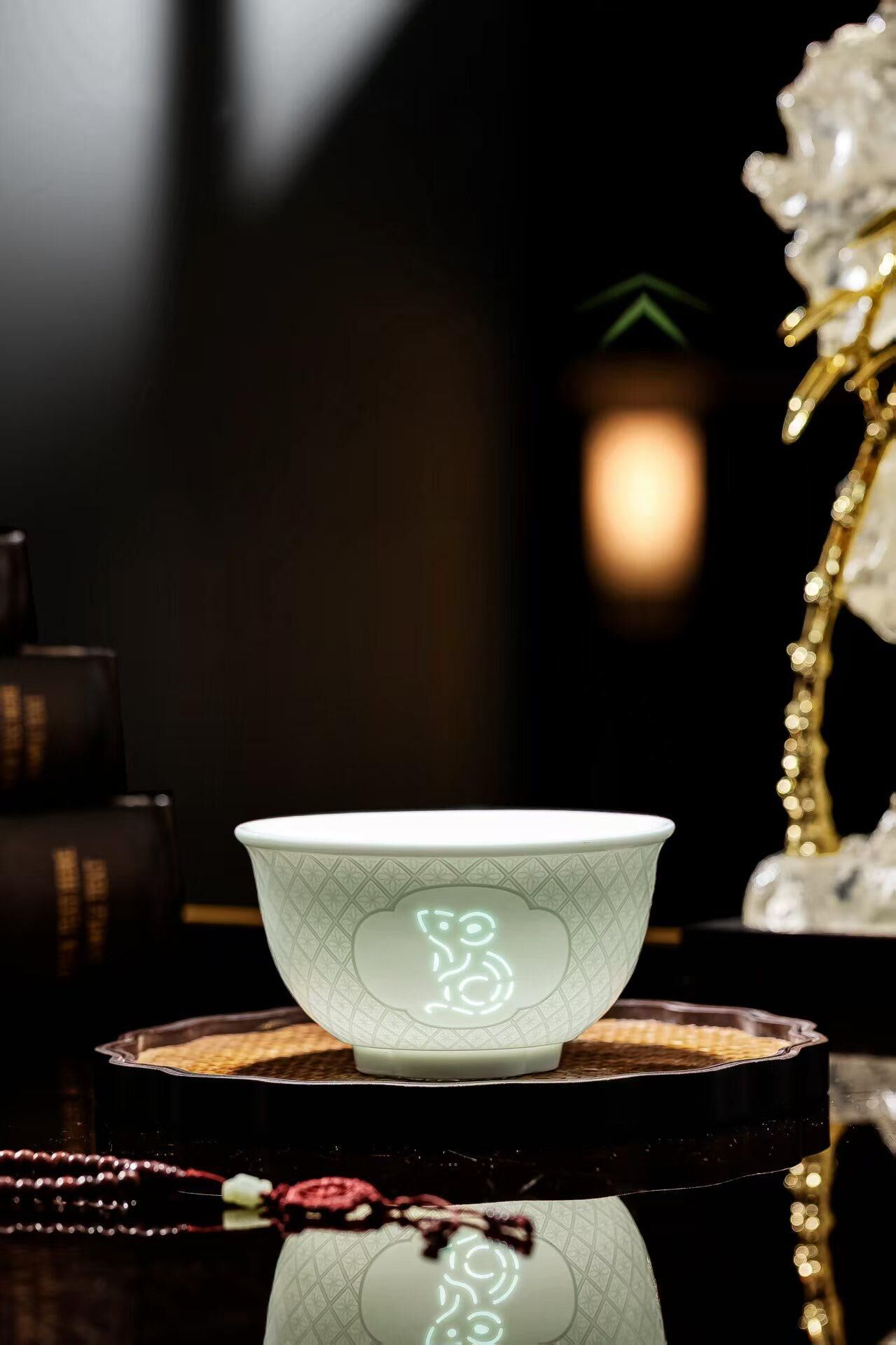 WQ025 C14 如意生肖碗（鼠）