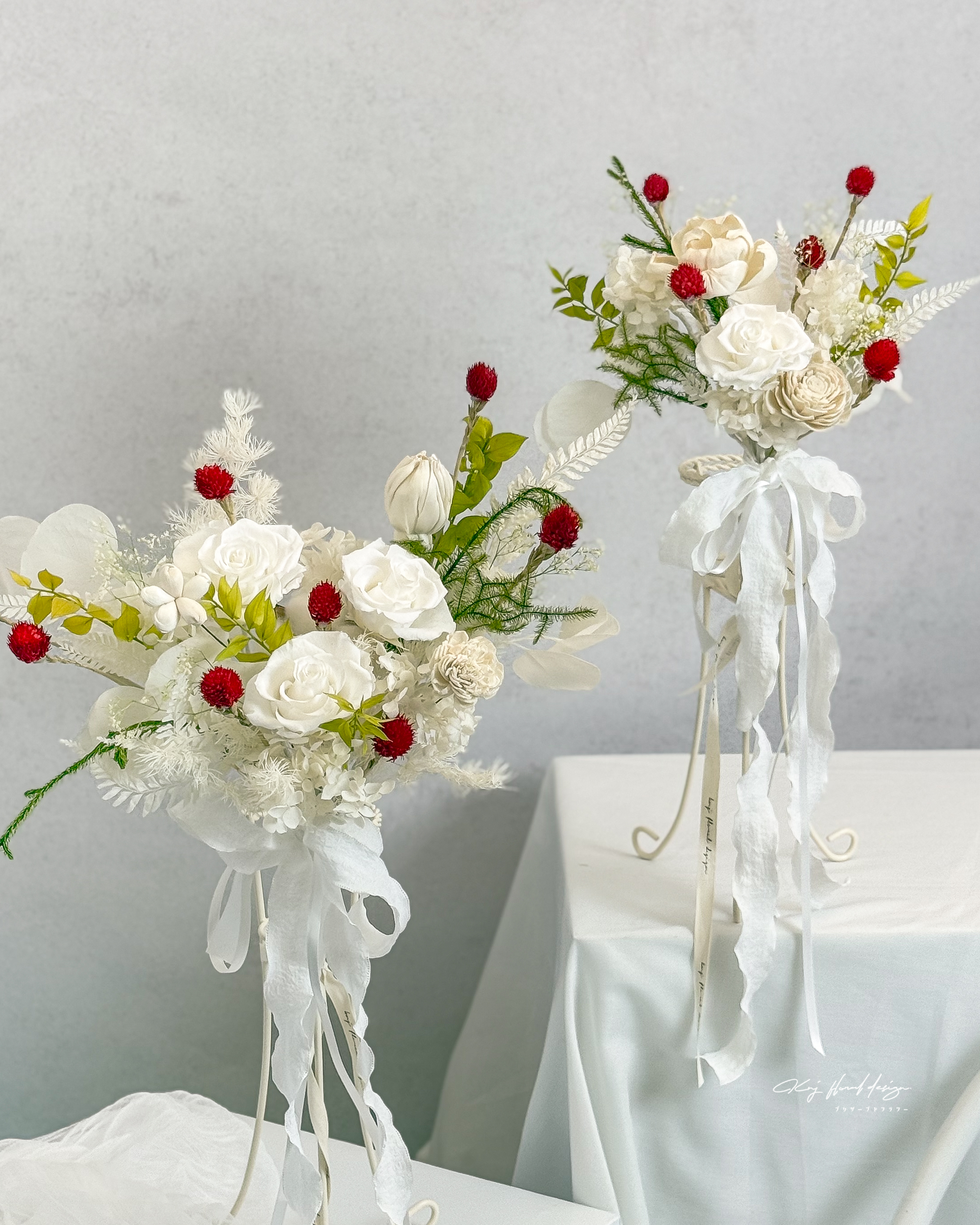 紅果森林 · 永生玫瑰捧花