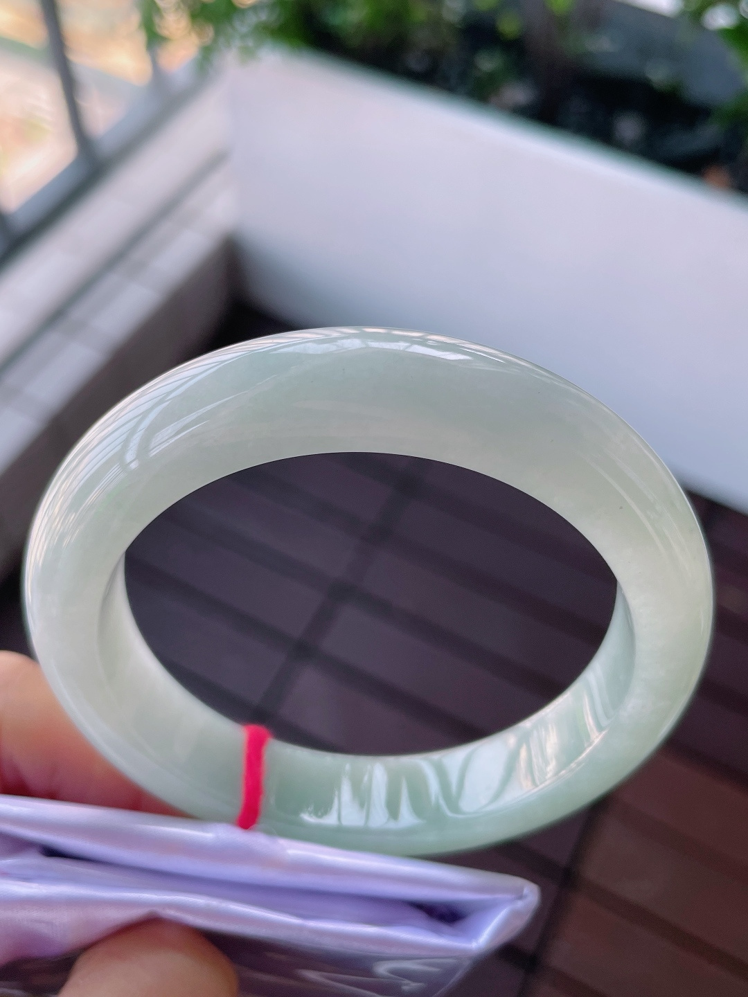 36137 56mm冰晴正圈翡翠手鐲 (54-56)