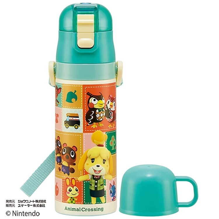 Nintendo Skater AC Stainless Bottle Lightweight 2 Way 430ml 535253