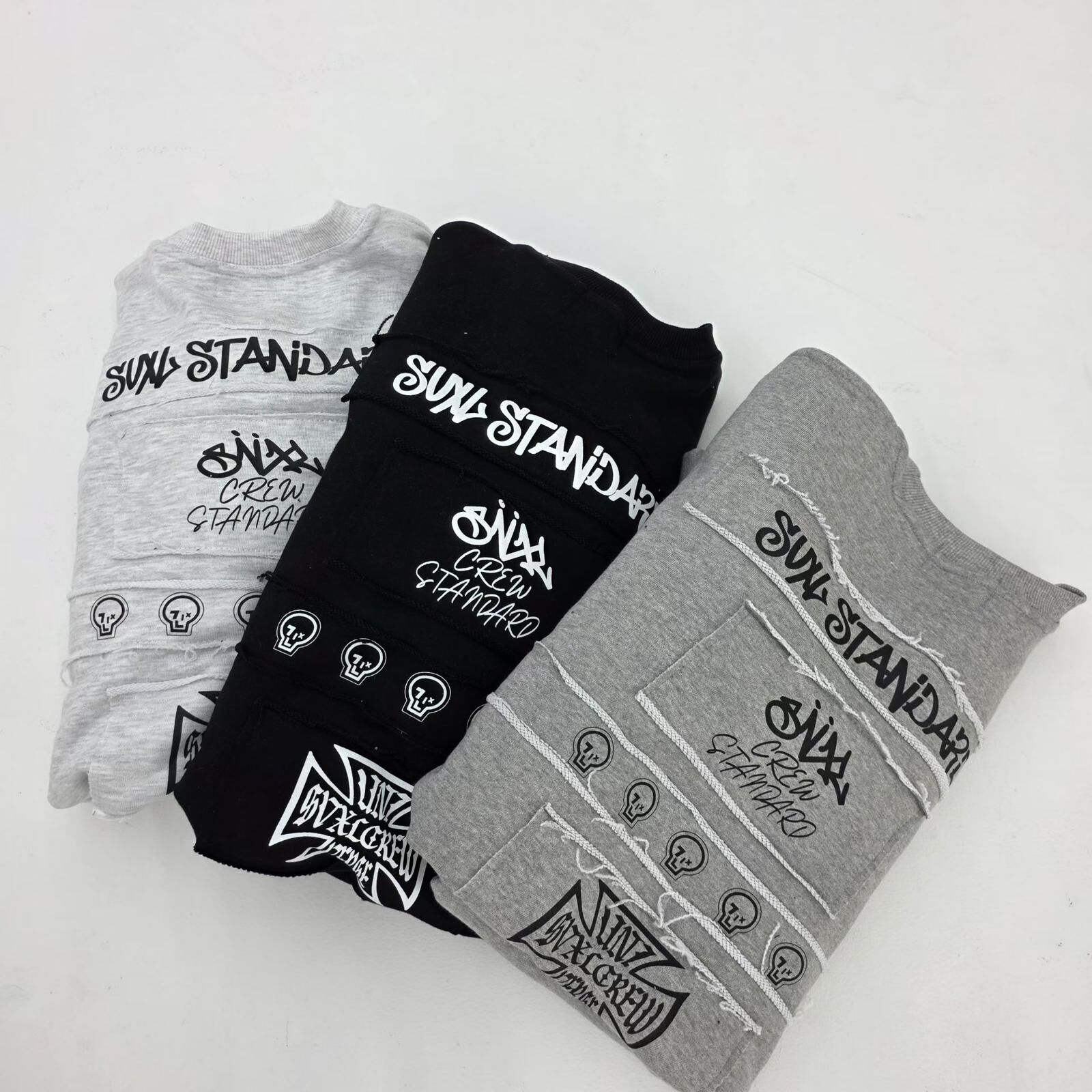 英文字圖案衛衣 SVXL-101T