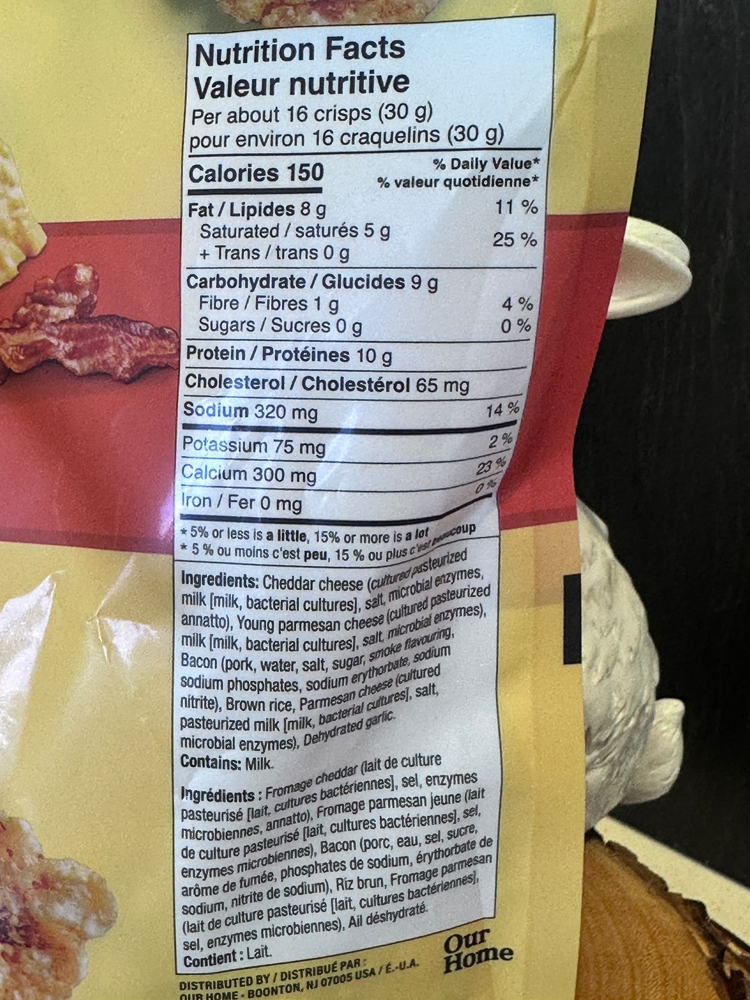 RP110 Sonoma 芝士脆片269g  **到期日:約 2026/11