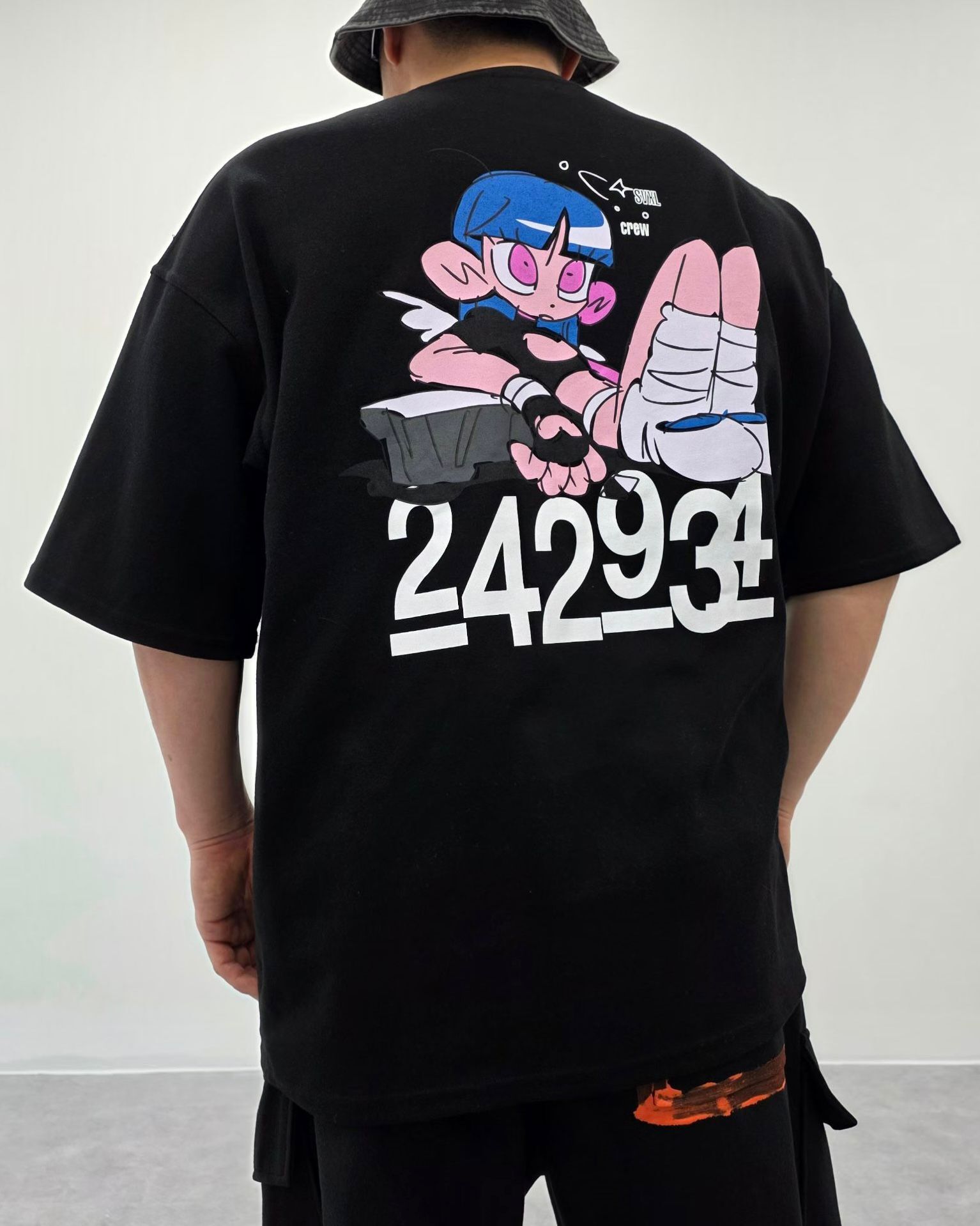 圖案英文字短袖Tee SVXL-102T