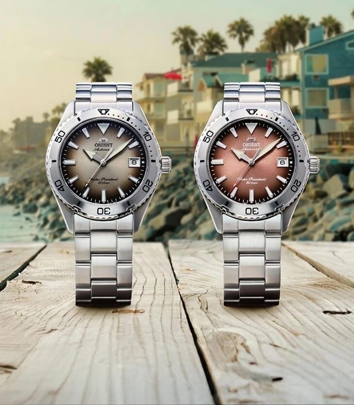 Orient 東方 Mako 40 Limited Edition for Spring/Summer 2026 Mechanical RN-AC0Q16N/RA-AC0Q16N 灰色, RN-AC0Q17Y /  RA-AC0Q17Y 銅色, 2026春夏限量版機械錶