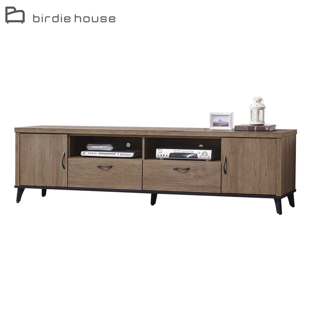 柏蒂家居-歐尼爾7尺二門二抽電視長櫃/視聽櫃