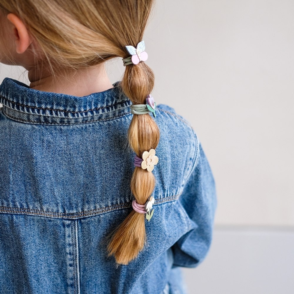 Mimi & Lula 花漾花園-繽紛小花髮束8入