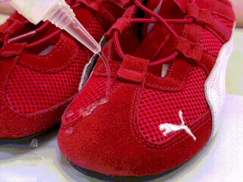 球鞋防水噴霧效果實測