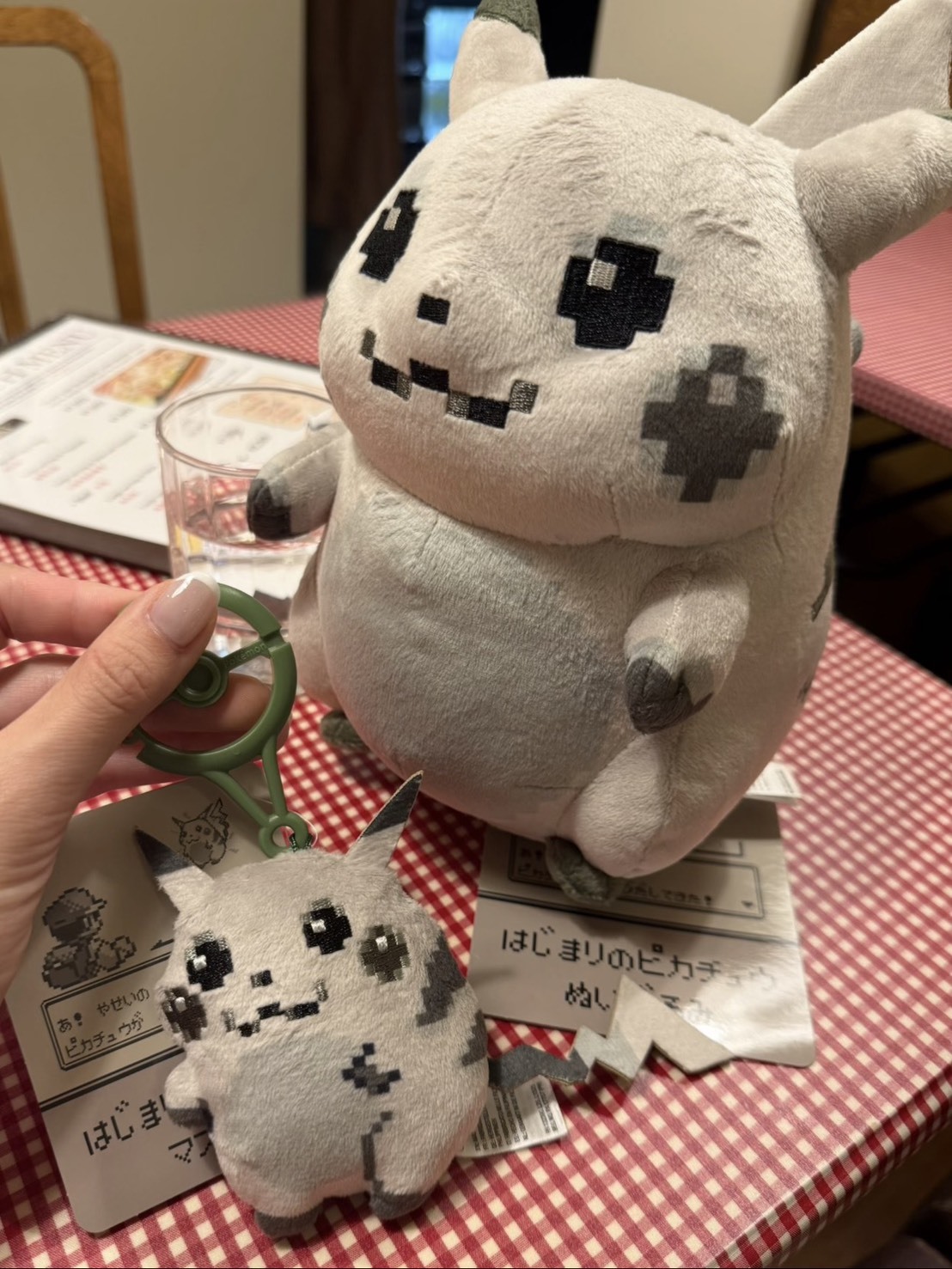 Pokémon 30週年限定 初代 像素 皮卡丘 吊飾 鑰匙圈 玩偶 公仔