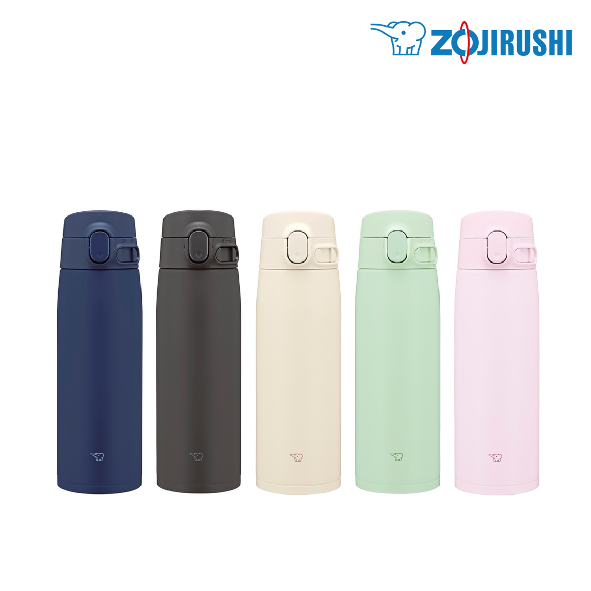 ZOJIRUSHI 0.6L One Touch Stainless Mug -SM-VB60