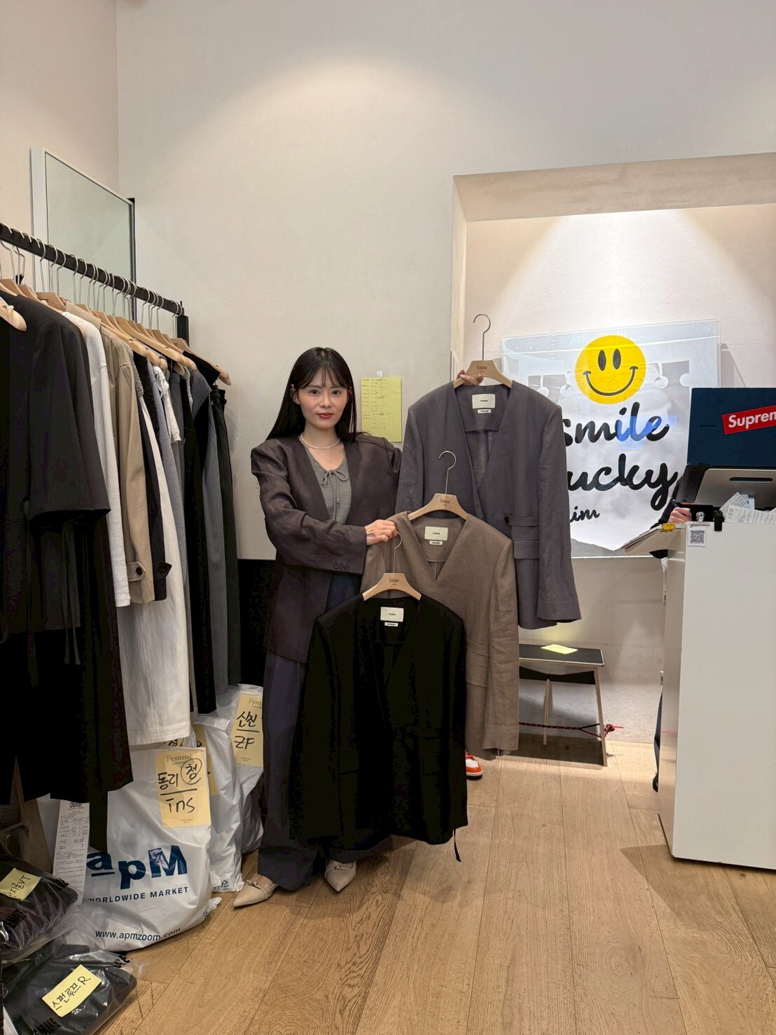 LF6031 男友版型西裝外套