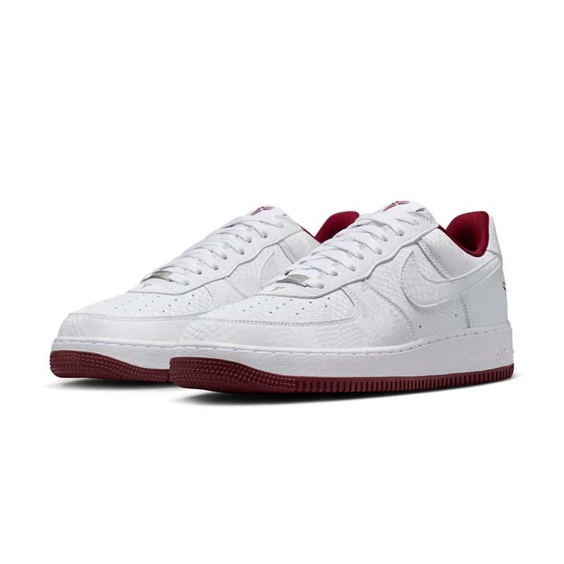 Kobe Bryant x Nike Air Force 1 Low "Lower Merion Aces White" 白色 休閒鞋 男鞋 IB0018-101 [預購商品]