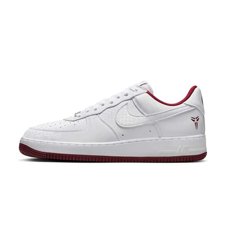 Kobe Bryant x Nike Air Force 1 Low "Lower Merion Aces White" 白色 休閒鞋 男鞋 IB0018-101 [預購商品]