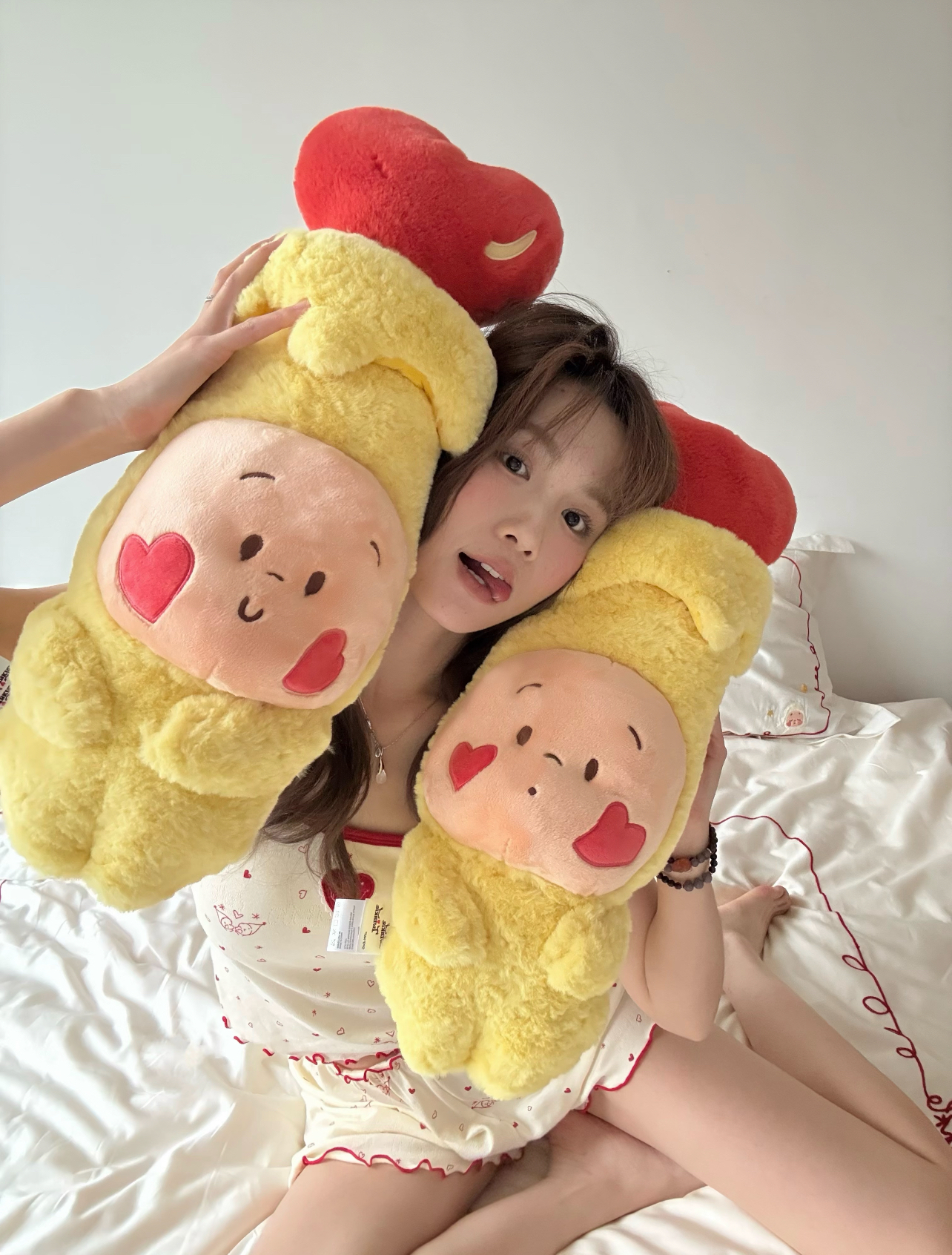 代購-<天生一對> 野獸派THE BEAST × 泡泡瑪特 POP MART 砰然星動家紡系列 星星人蠟燭 毛絨大娃