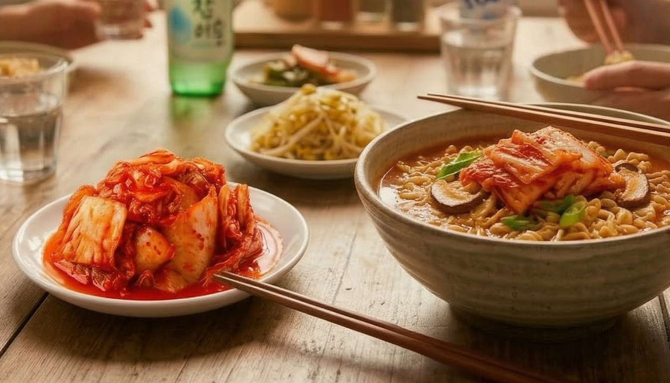 協發行韓式泡菜配辛拉麵追劇吃法-道地韓國泡菜口味推薦-網購人氣團購美食