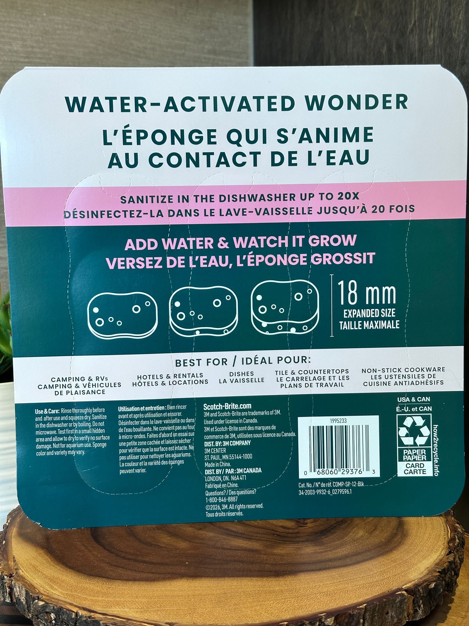 RP121 Scotch 防刮洗碗海綿 12塊