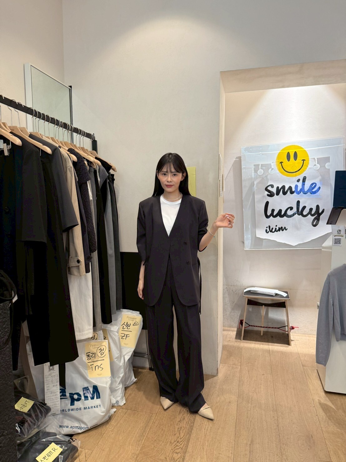 LF6032 中袖綁帶西裝外套