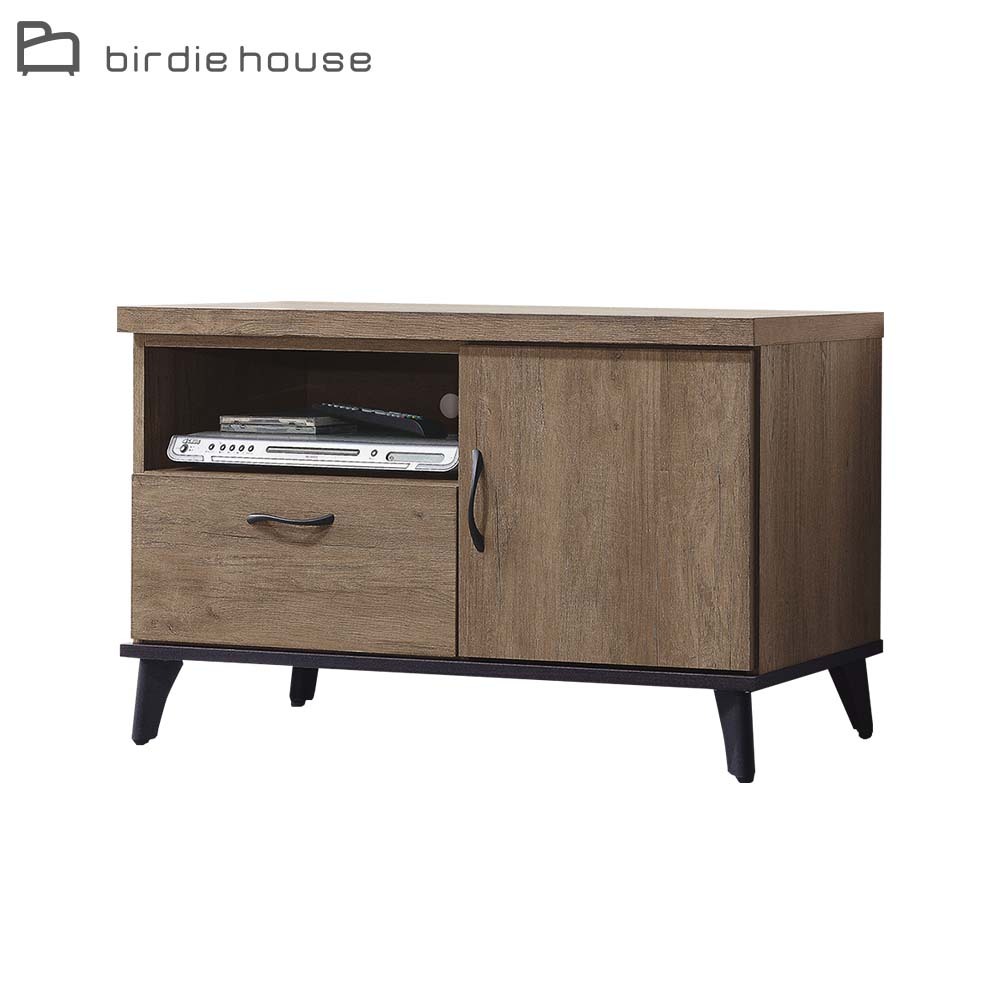 柏蒂家居-歐尼爾3尺一門一抽電視櫃/收納置物櫃