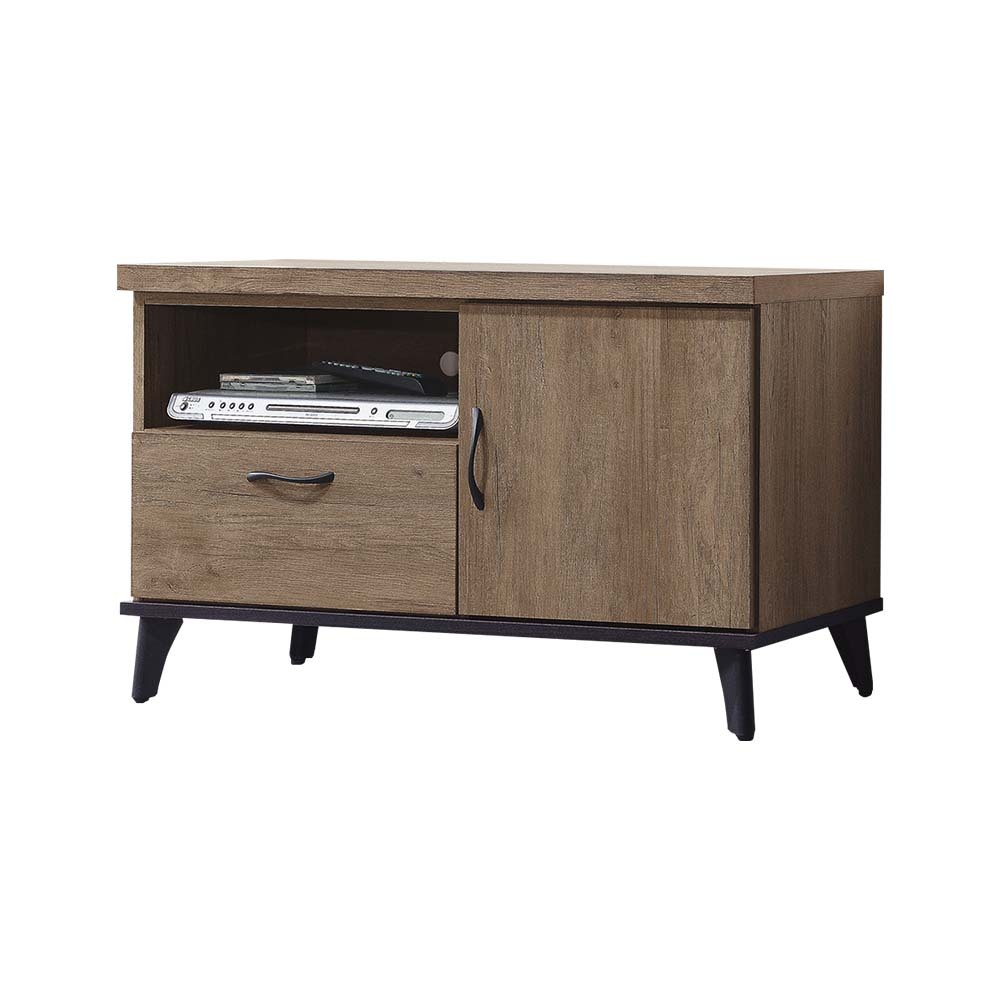 柏蒂家居-歐尼爾3尺一門一抽電視櫃/收納置物櫃