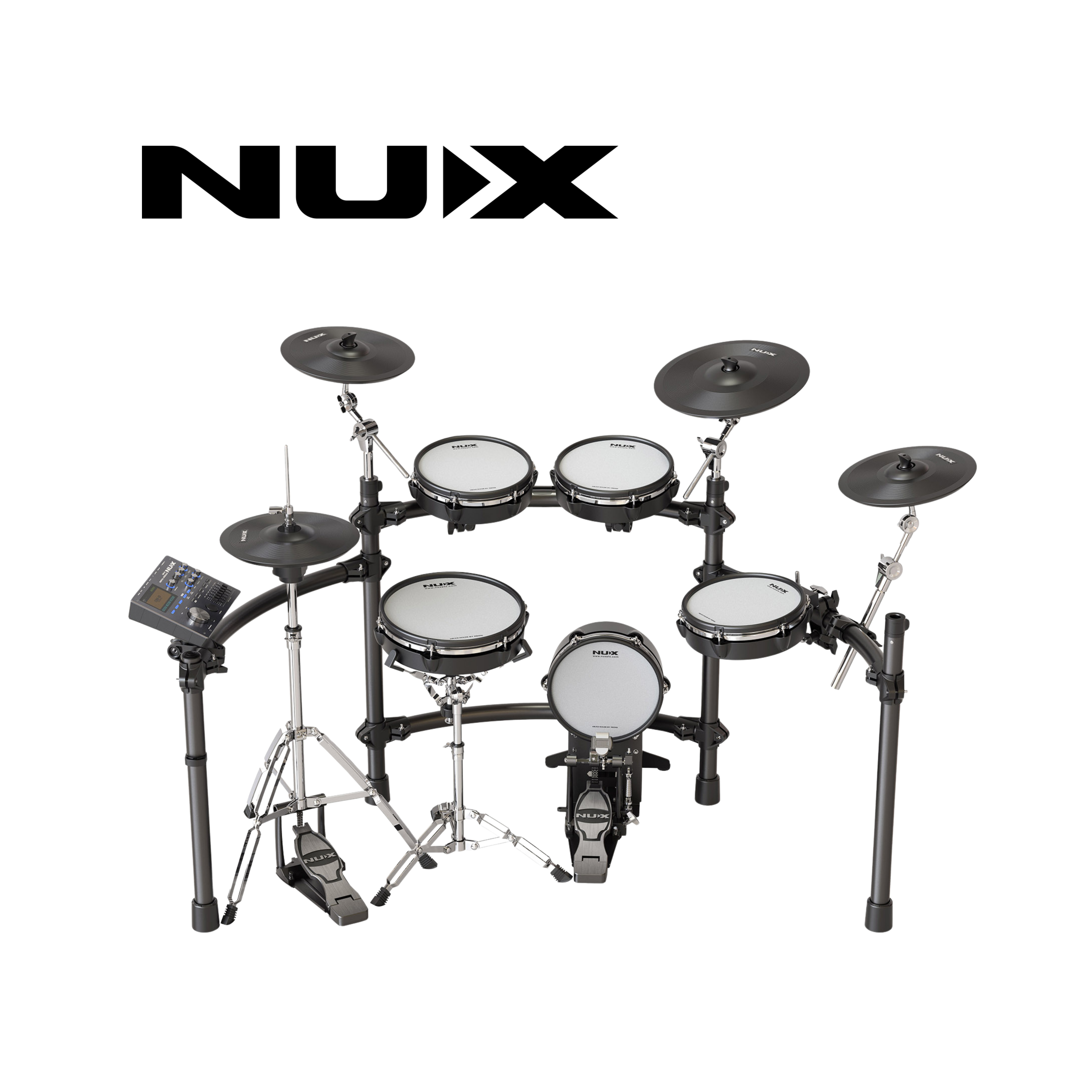 NUX DM-8 全網狀鼓面 電子鼓 五粒組