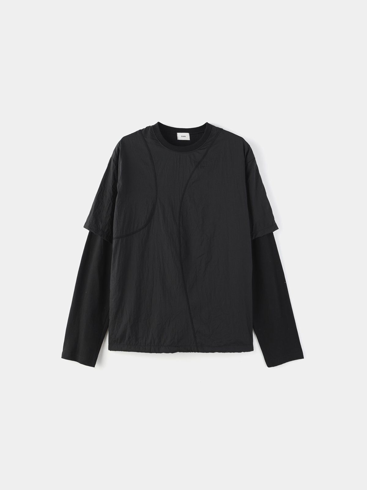 假兩件長袖衫 OWN-131T