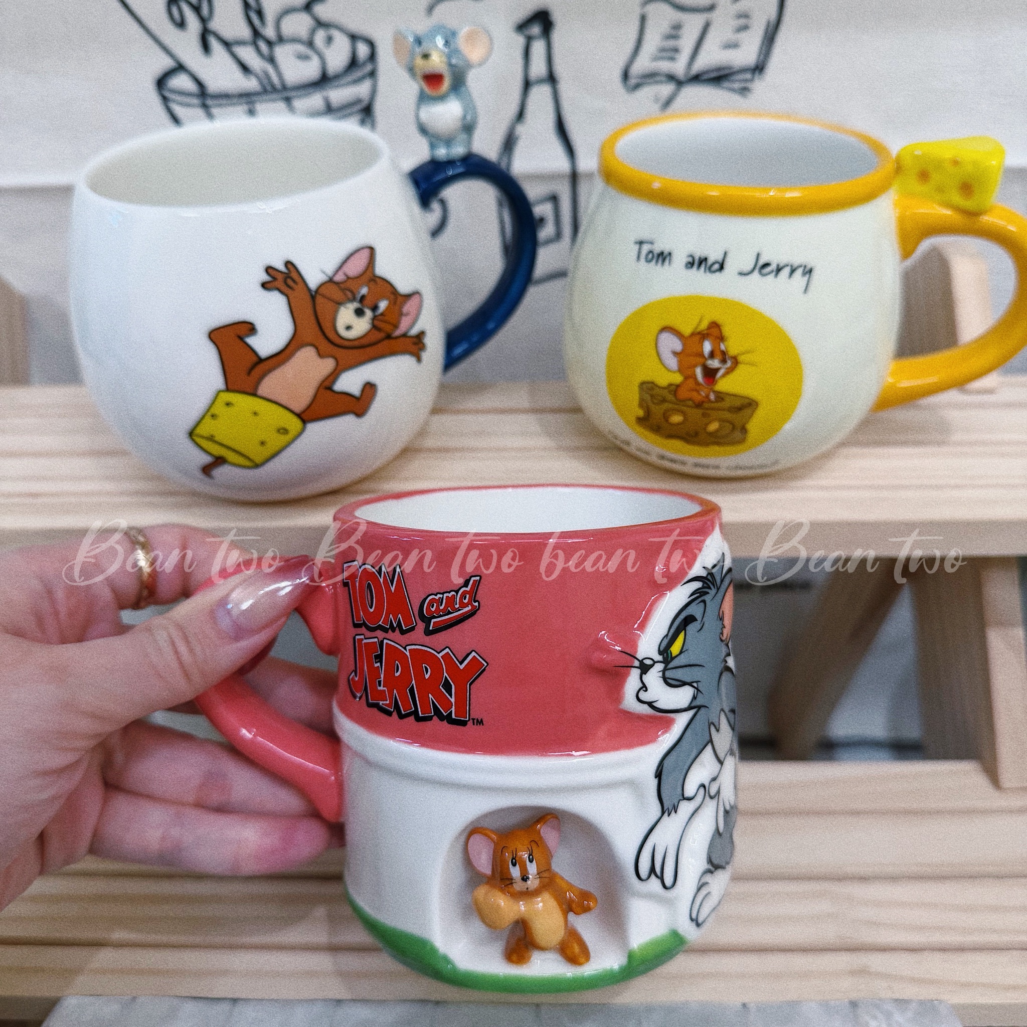 🇯🇵限定湯姆貓與傑利鼠馬克杯