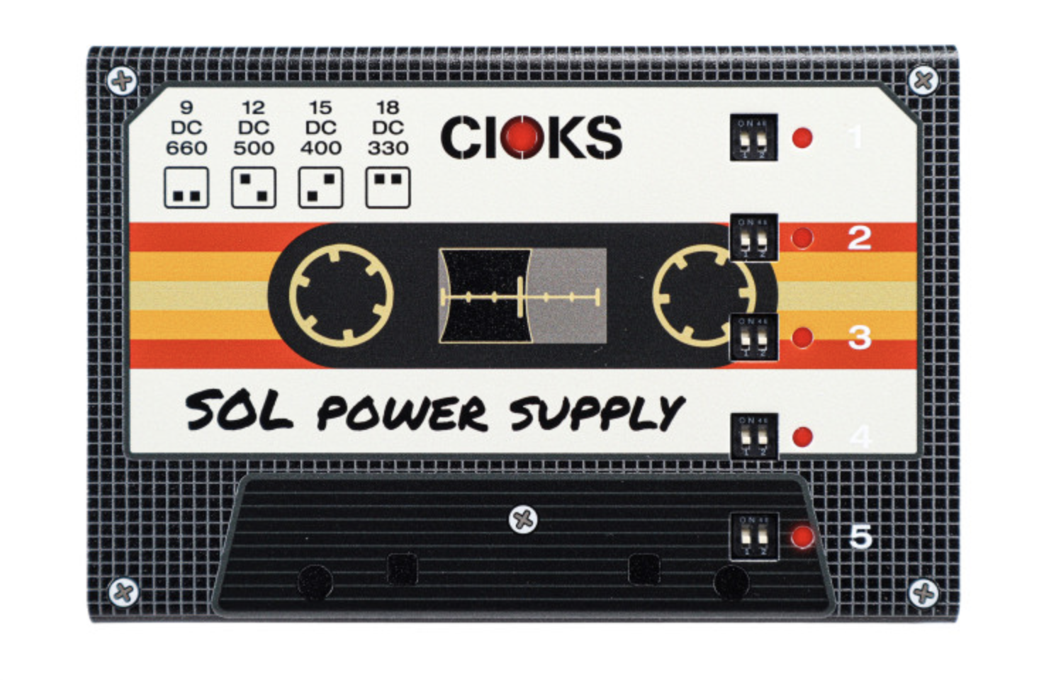 CIOKS CIOKS SOL 卡帶限定版 小型踏板電源供應器 — 三峽配件 / 週邊