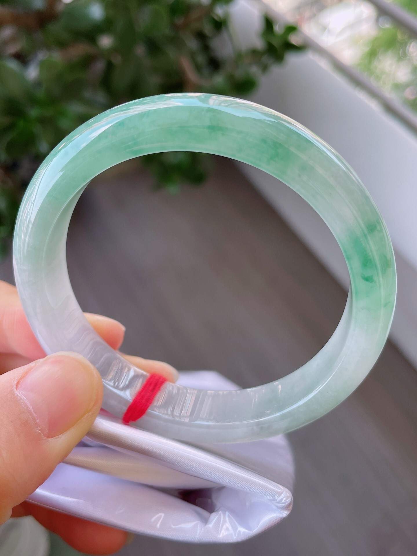 冰飄花正圈翡翠手鐲,天然翡翠A玉, 緬甸玉, Jade, Jadeite