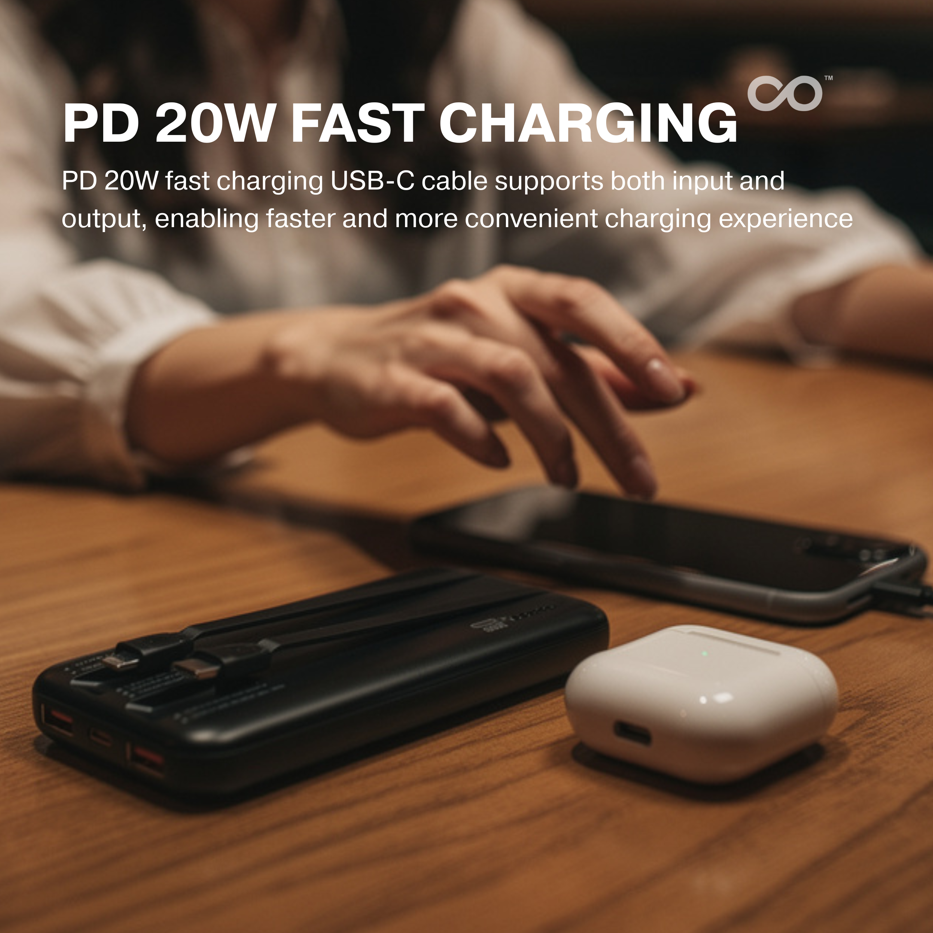 Connecty PowerDuo PD22.5w 10000mAh 雙輸出移動電源