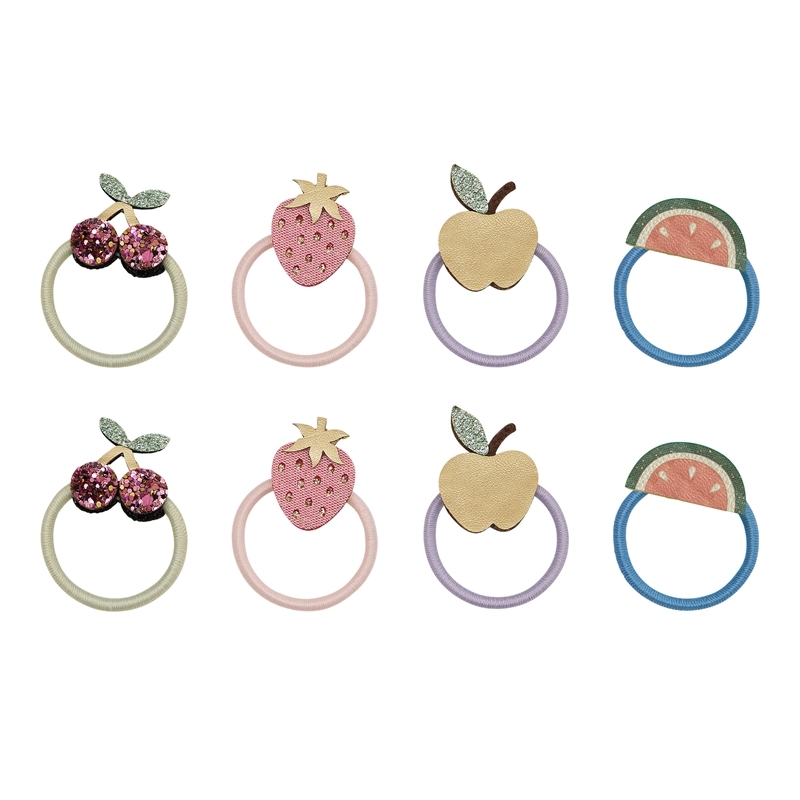 Mimi & Lula 甜櫻果漾-夏日水果迷你髮束8入