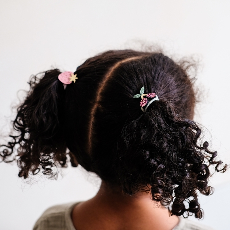 Mimi & Lula 甜櫻果漾-夏日水果迷你髮束8入