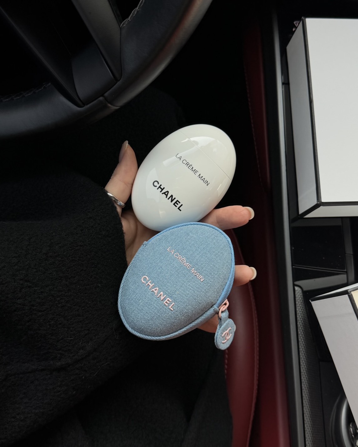 <全球缺貨中>CHANEL 香奈兒 丹寧 訂製 丹寧 限量 LA CRÈME MAIN 滋養 精華 護手霜