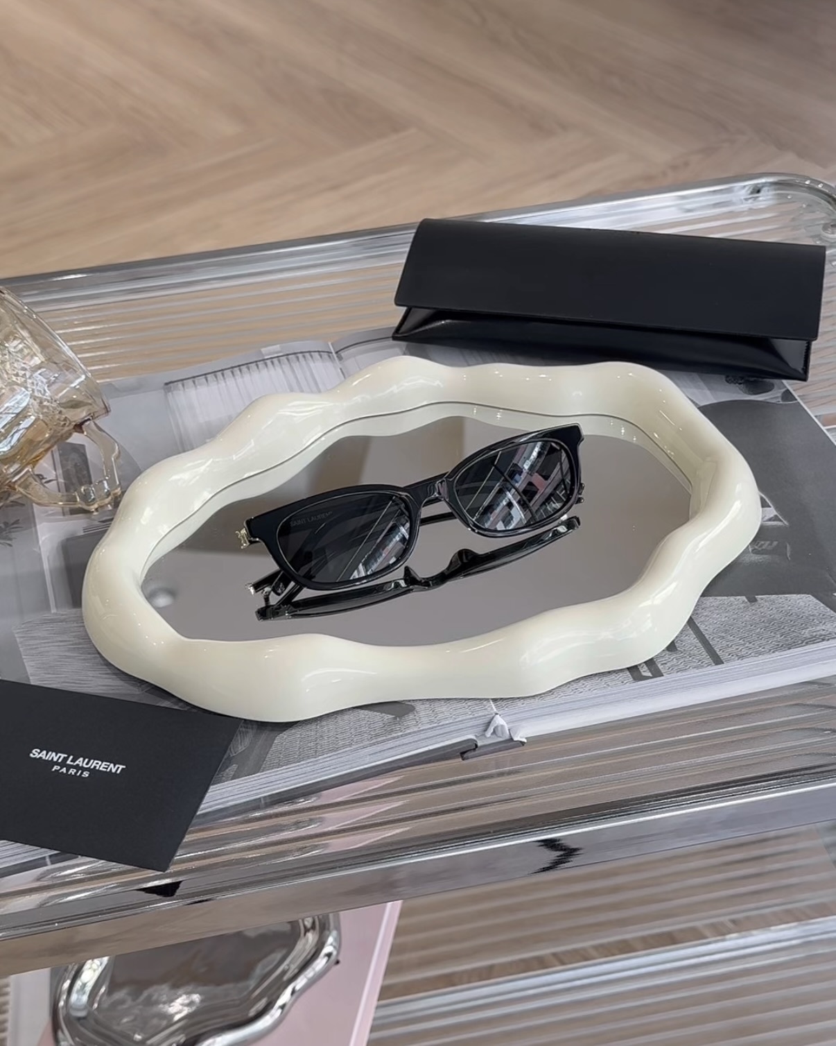 YSL｜SLM160 墨鏡 黑色