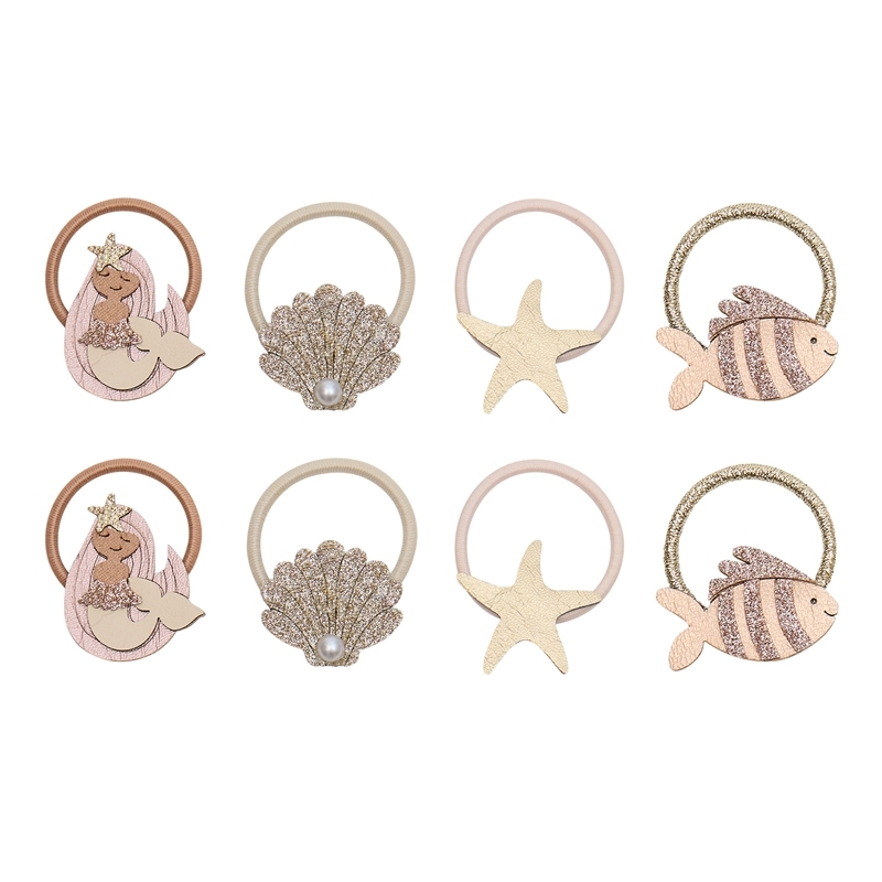 Mimi & Lula 海洋童話-閃耀海洋迷你髮束8入