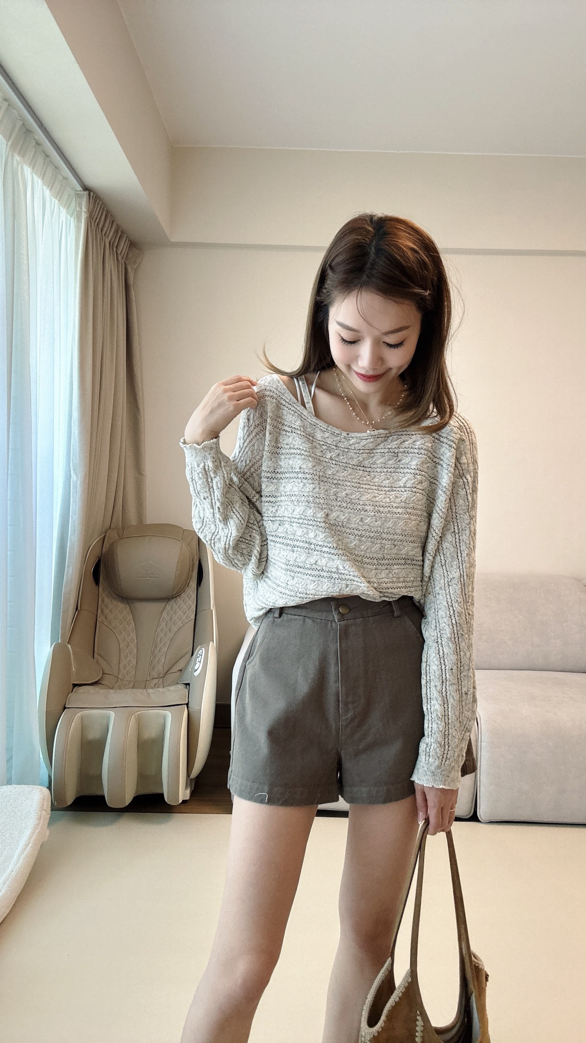 梭織間2件Set Top