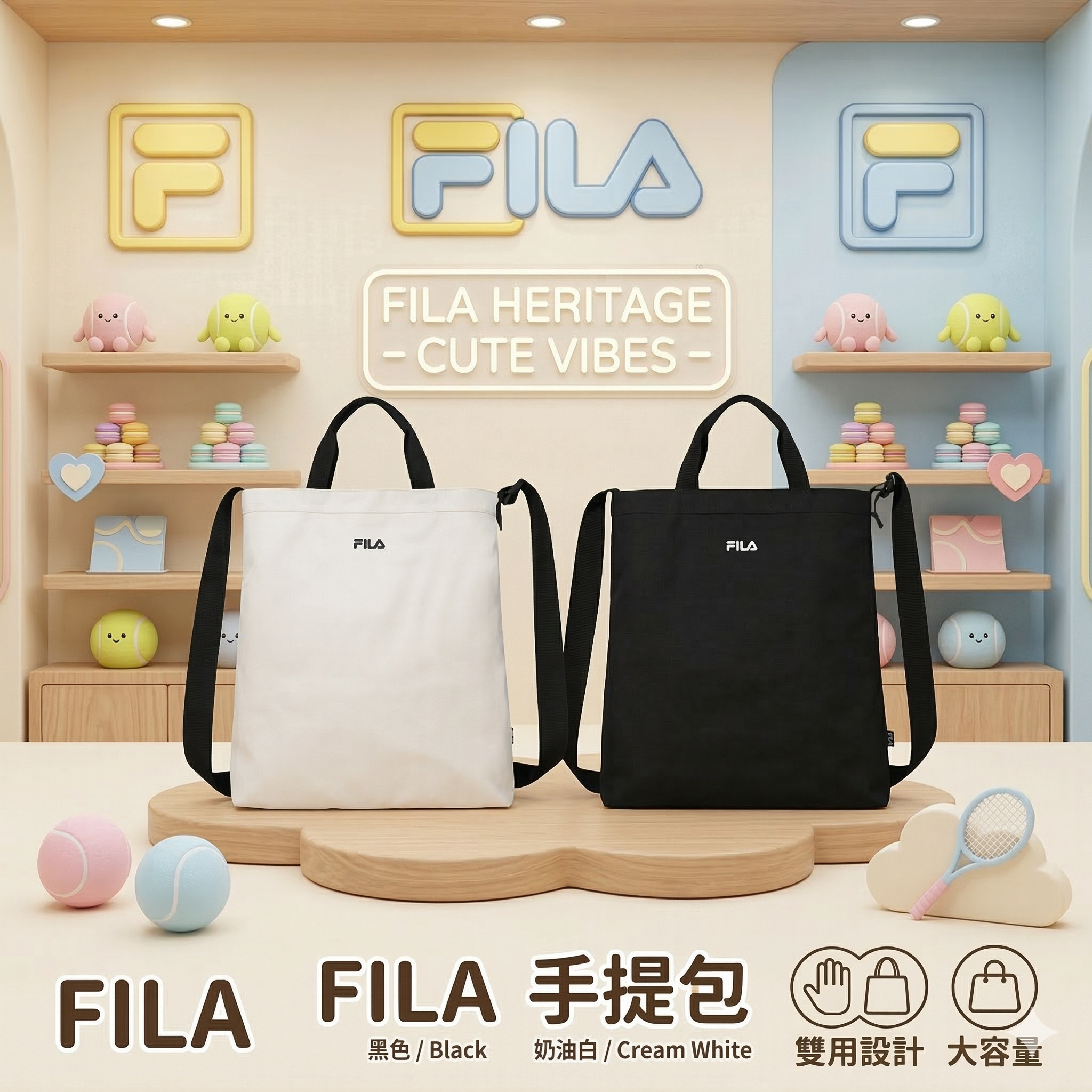 【直播】FILA LX031641 手提包