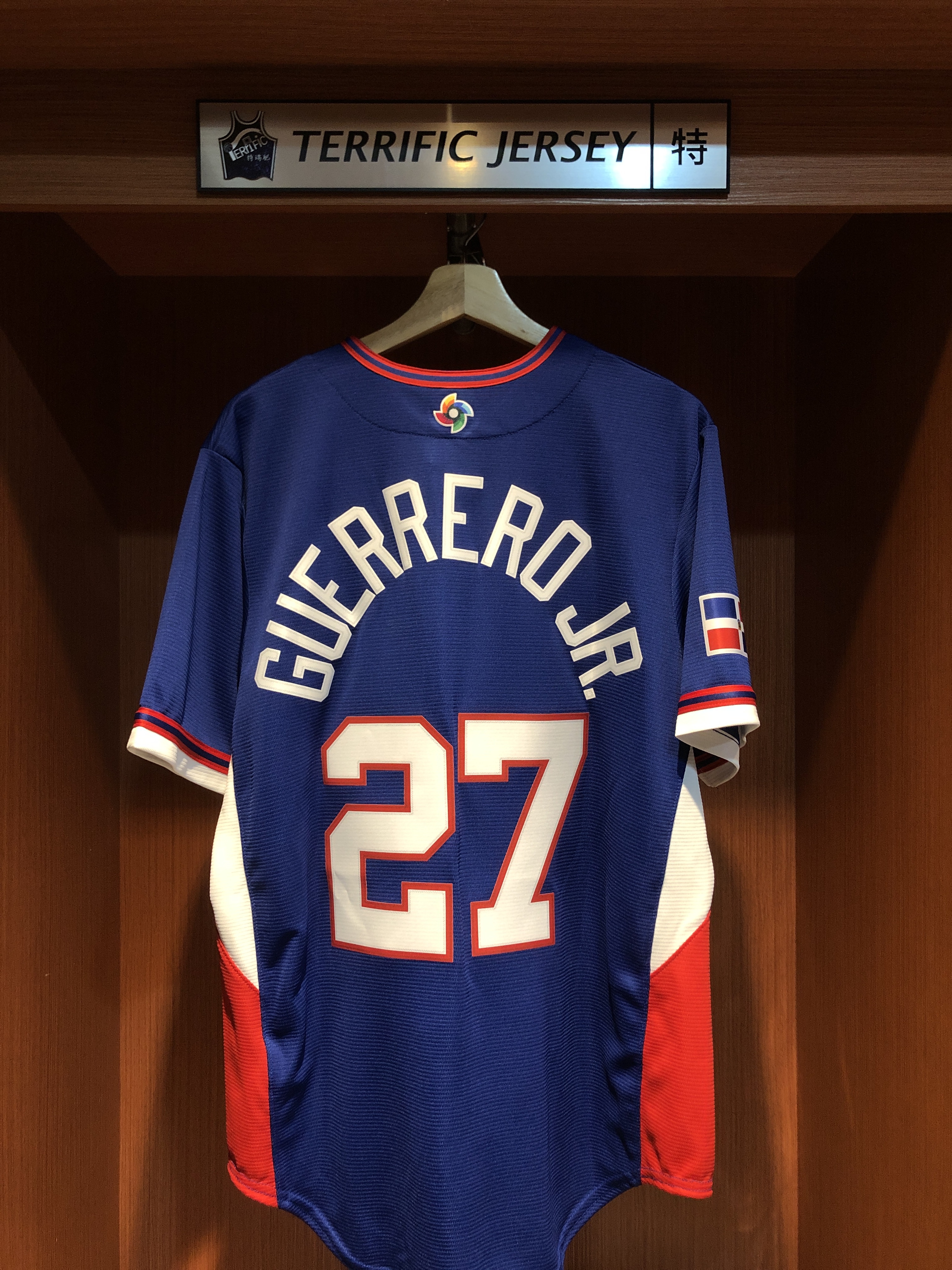 MLB球衣 Vladimir Guerrero Jr. 多明尼加藍 WBC 世界棒球經典賽 Team Dominican Republic Nike Stadium Jersey 球迷版 熱轉印 全新
